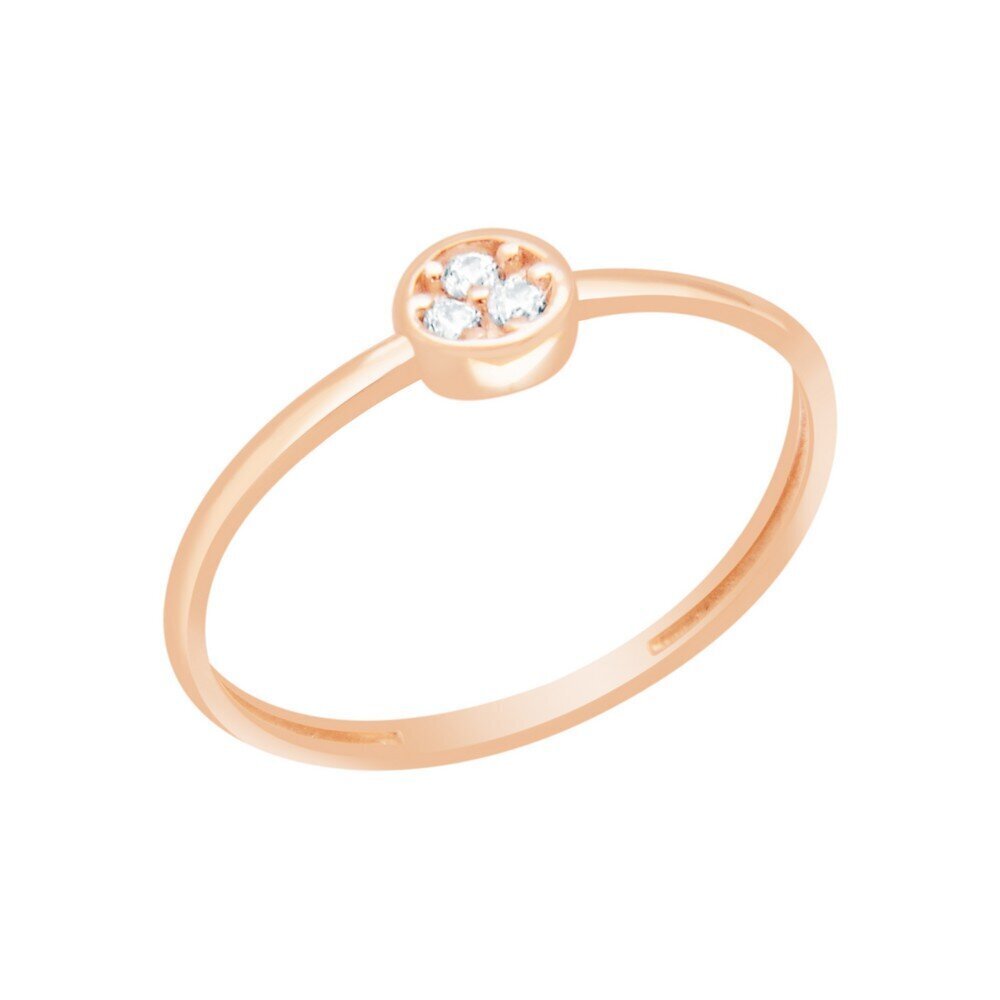 14 Ayar Rose Altın Minimal Yüzük