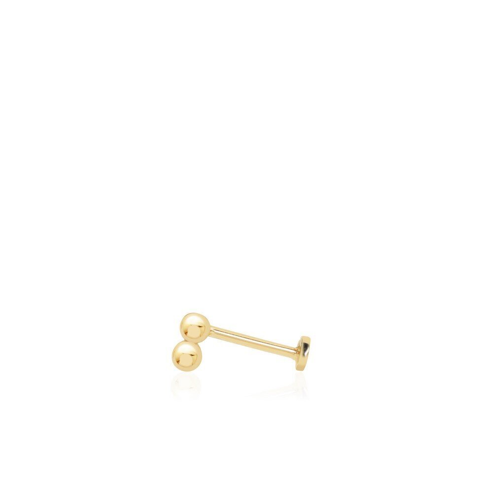 14 Ayar Sarı Altın Top Piercing