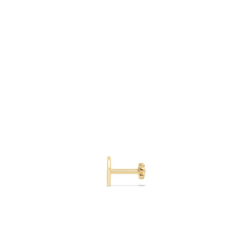 14 Ayar Sarı Altın Taşsız Tragus Piercing
