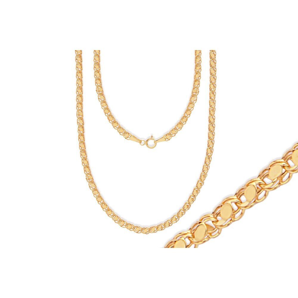 14 Ayar Rose Altın Trend Pullu Zincir