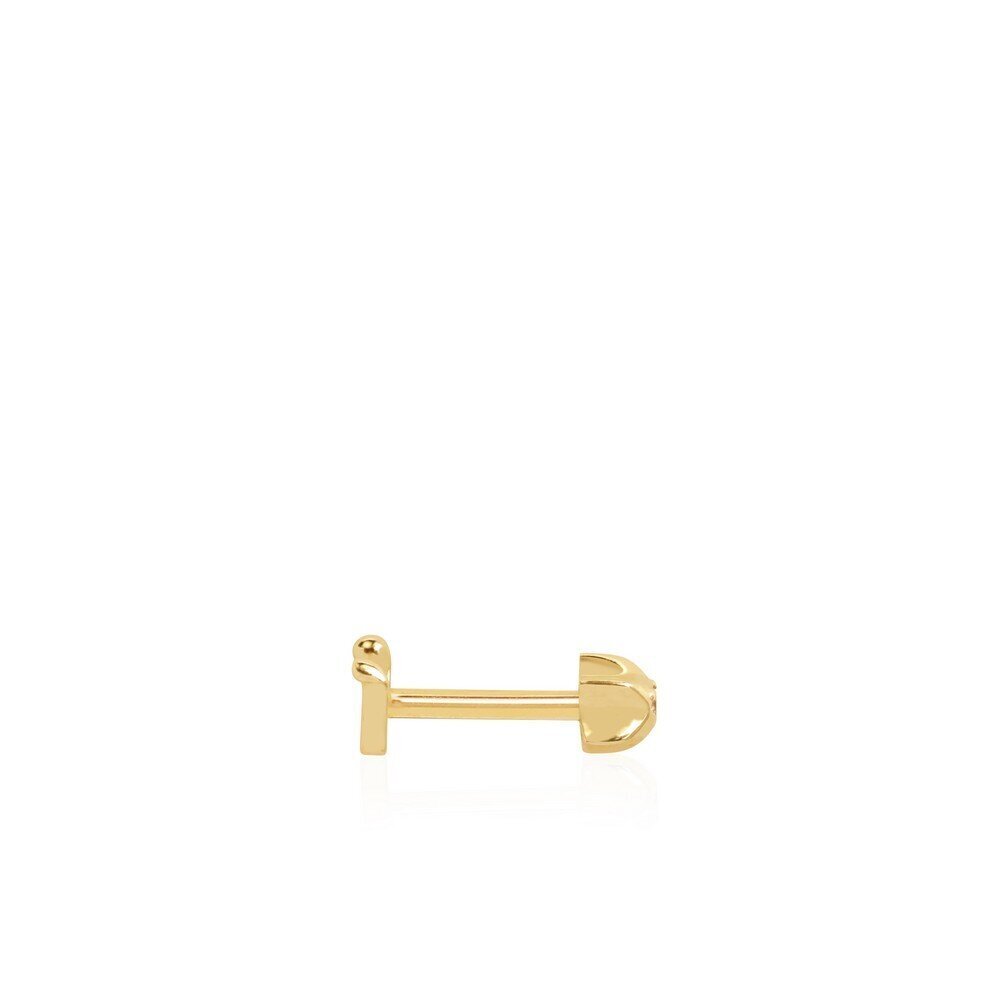 14 Ayar Sarı Altın Tragus Piercing