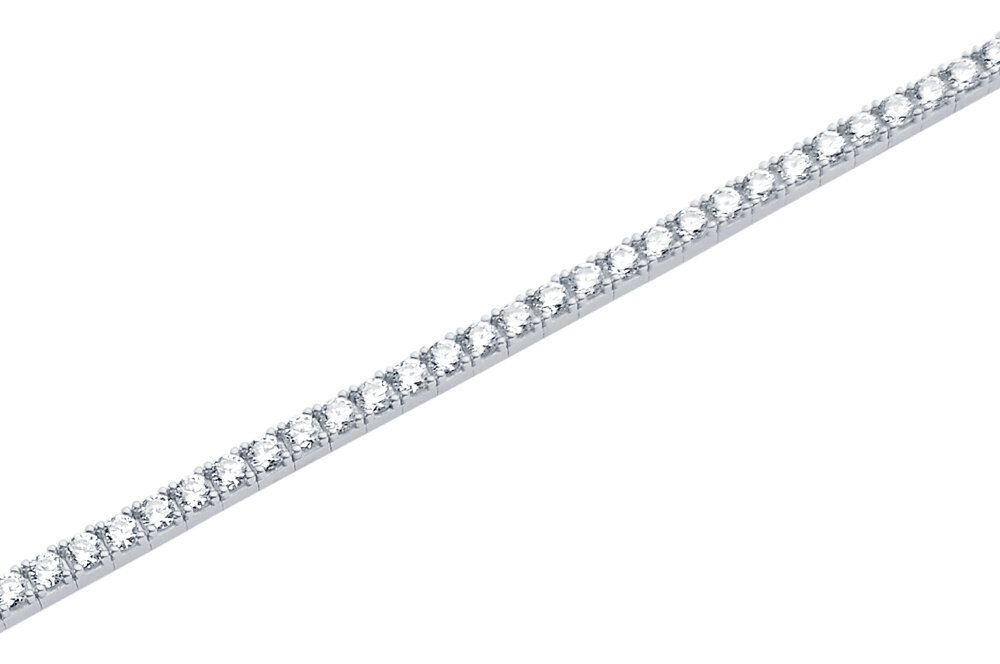 14 Ayar Beyaz Altın Su Yolu Bileklik