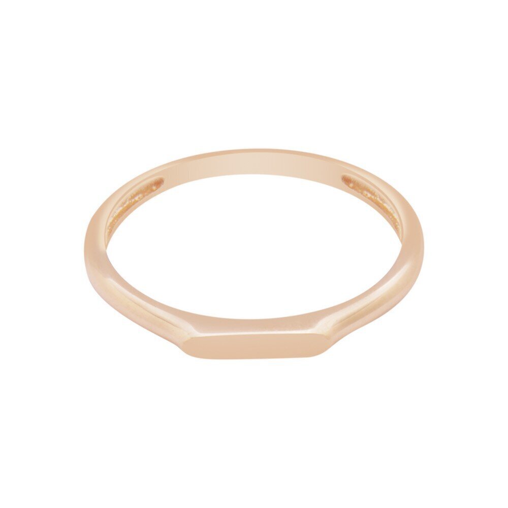 14 Ayar Rose Altın Trend Minimal Yüzük
