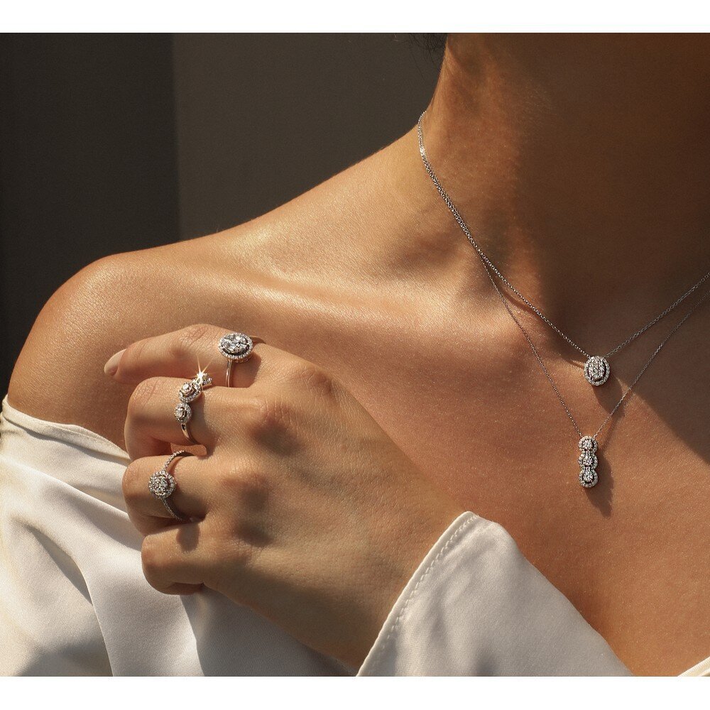 0,45 Karat Floral Pırlanta Yüzük