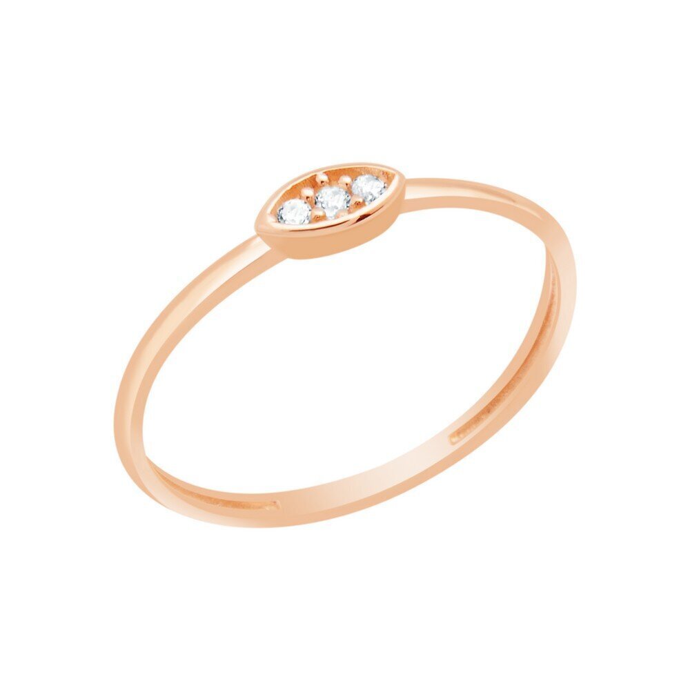 14 Ayar Rose Altın Minimal Yüzük