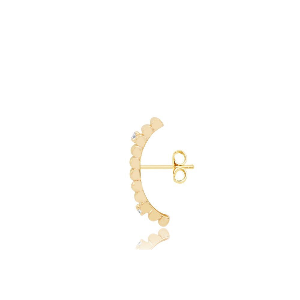 14 Ayar Sarı Altın Earcuff Küpe