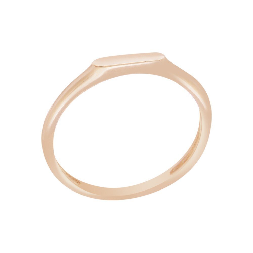 14 Ayar Rose Altın Trend Minimal Yüzük