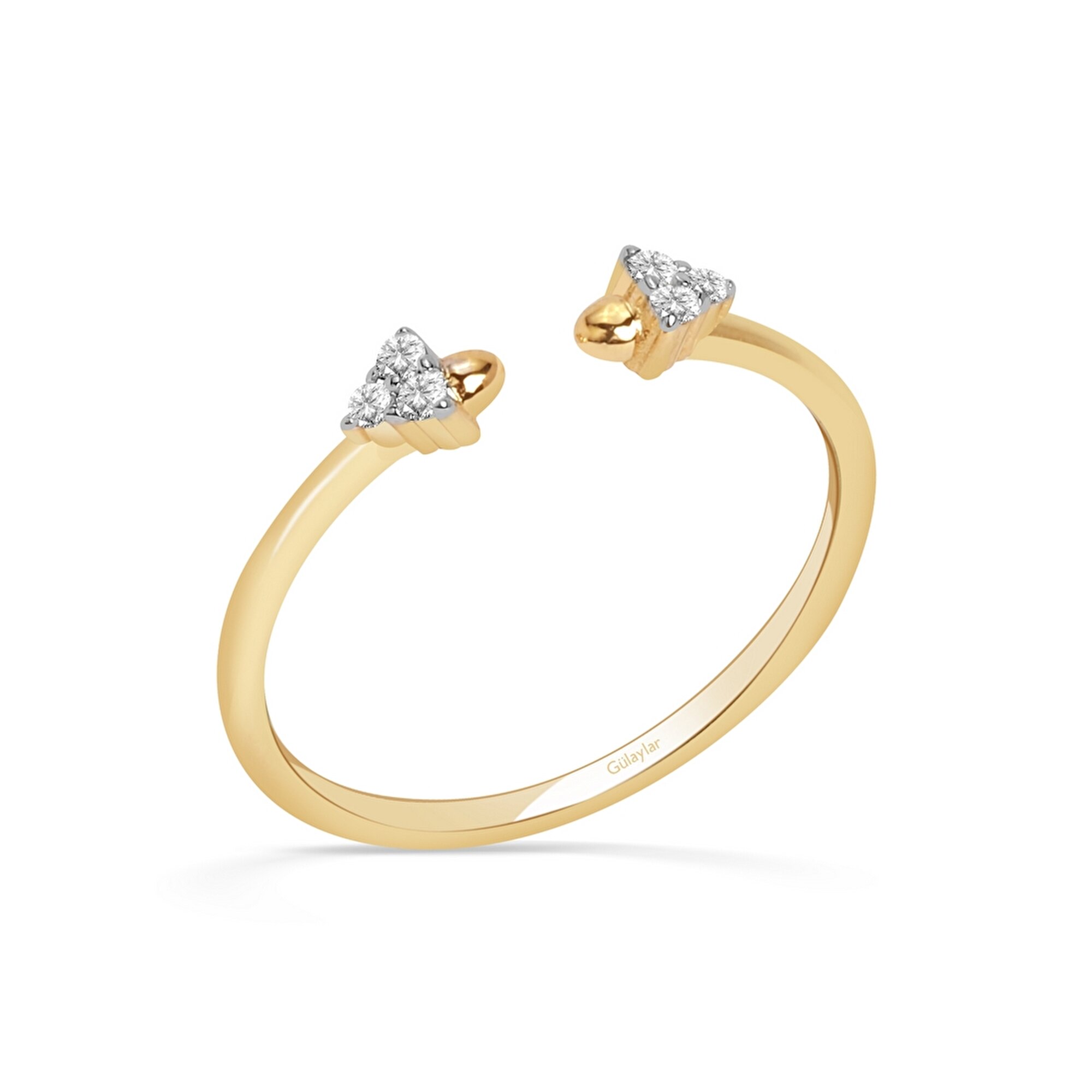 0,06 Karat Minimal Pırlanta Yüzük