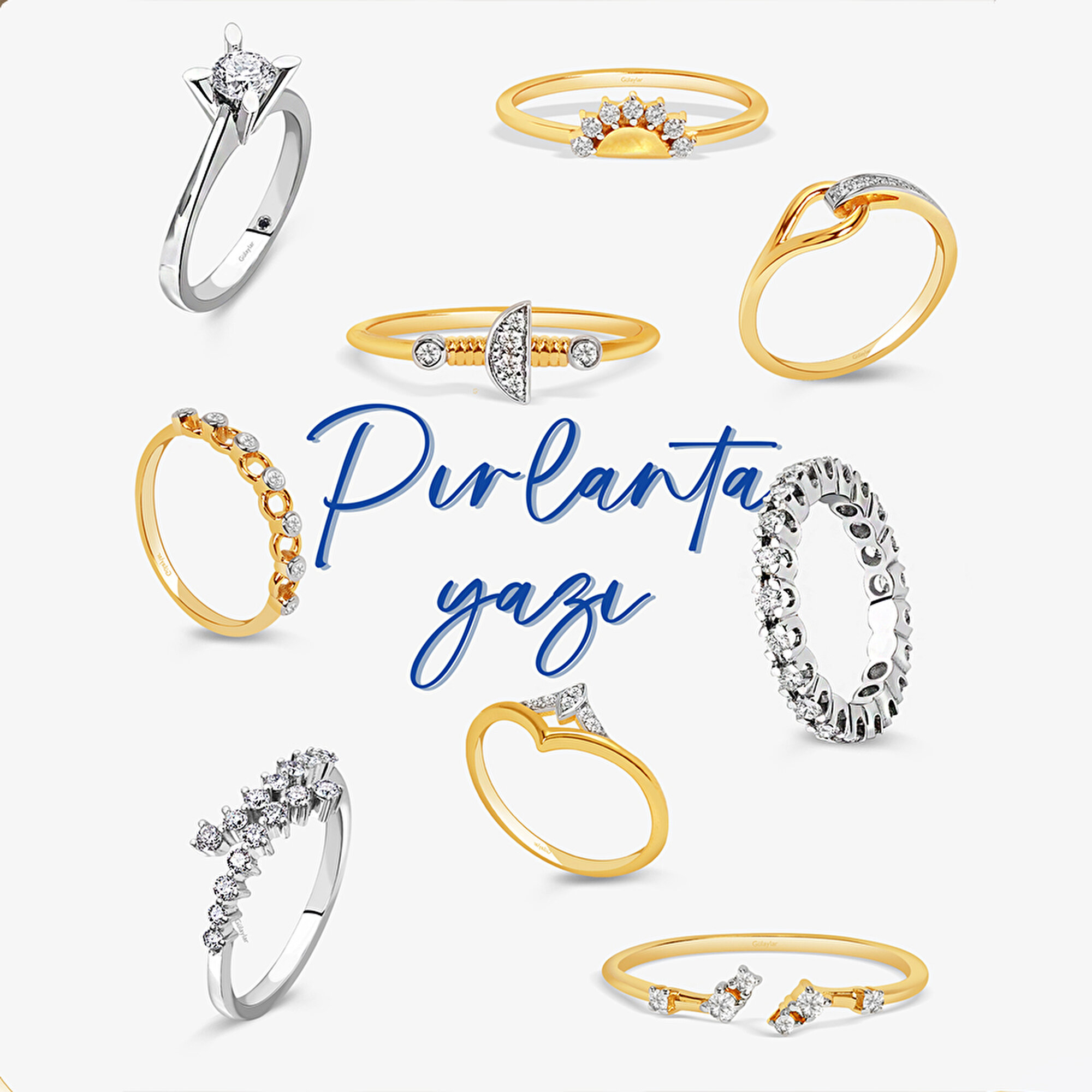 0,08 Karat Minimal Pırlanta Yüzük