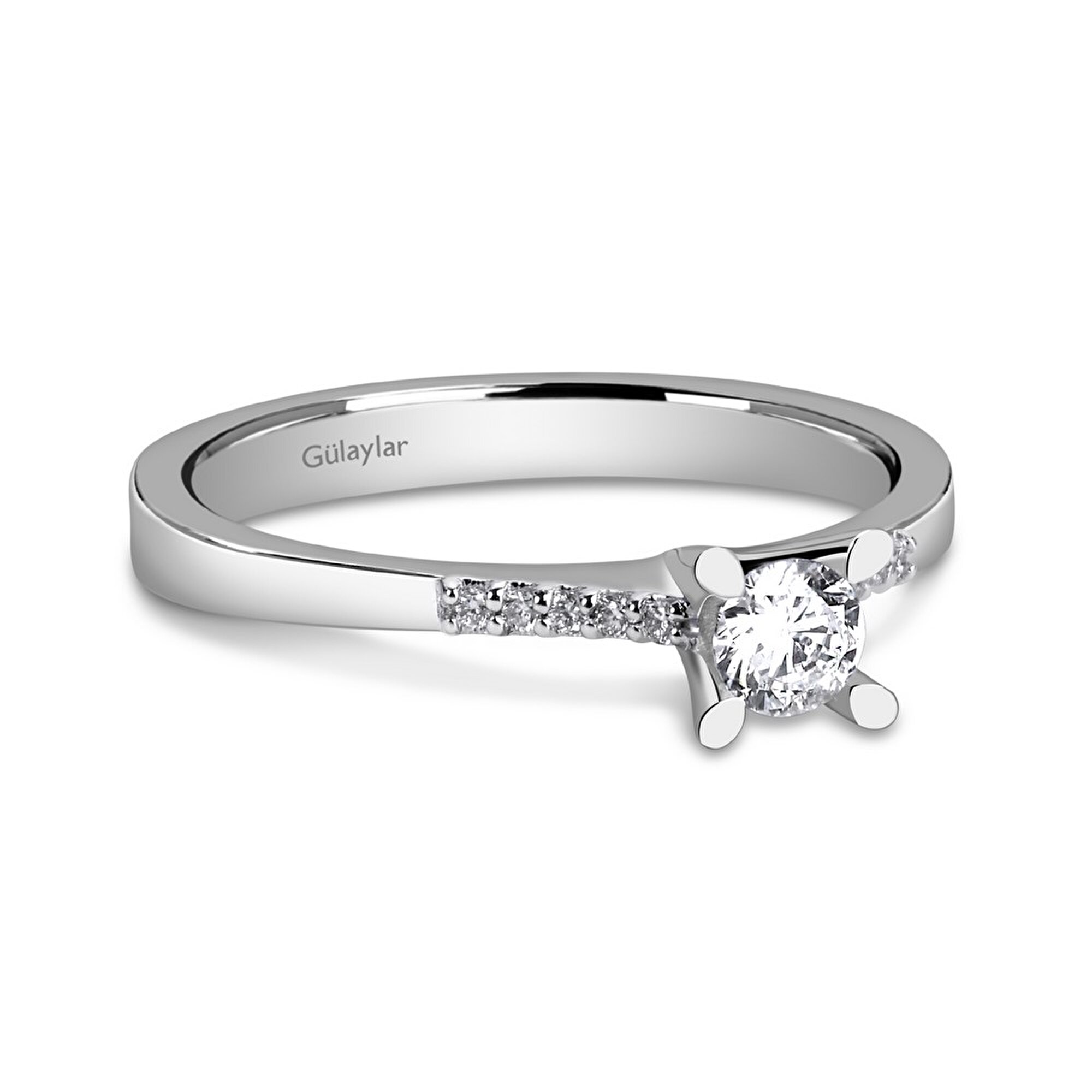 0,20 Karat Tektaş Pırlanta Yüzük