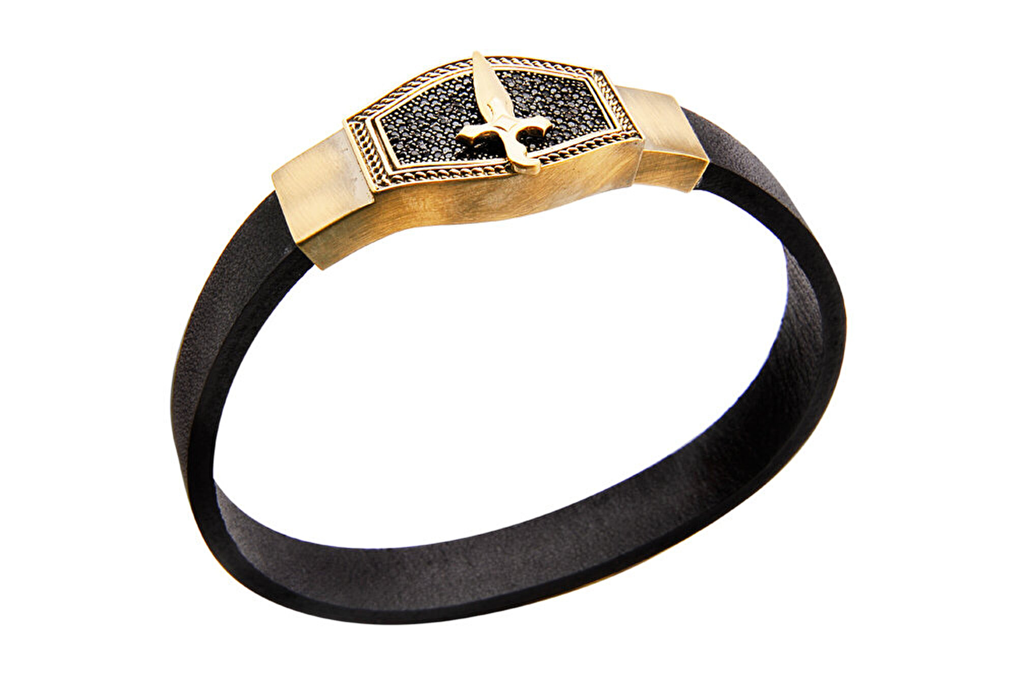 14 Ayar Sarı Altın Erkek Bileklik