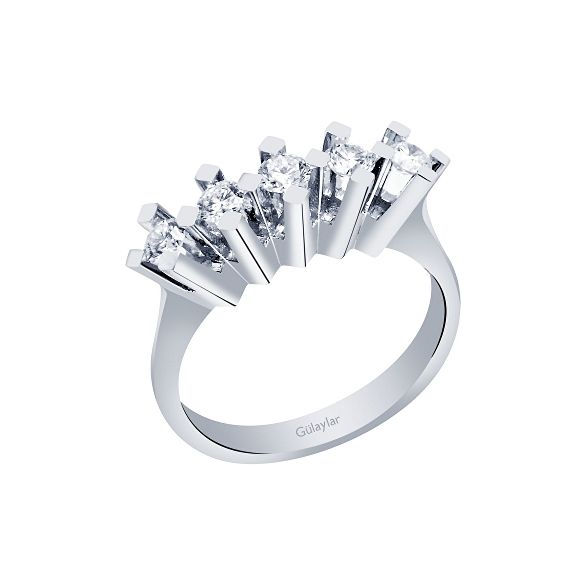 0,50 Karat Beştaş Pırlanta Yüzük