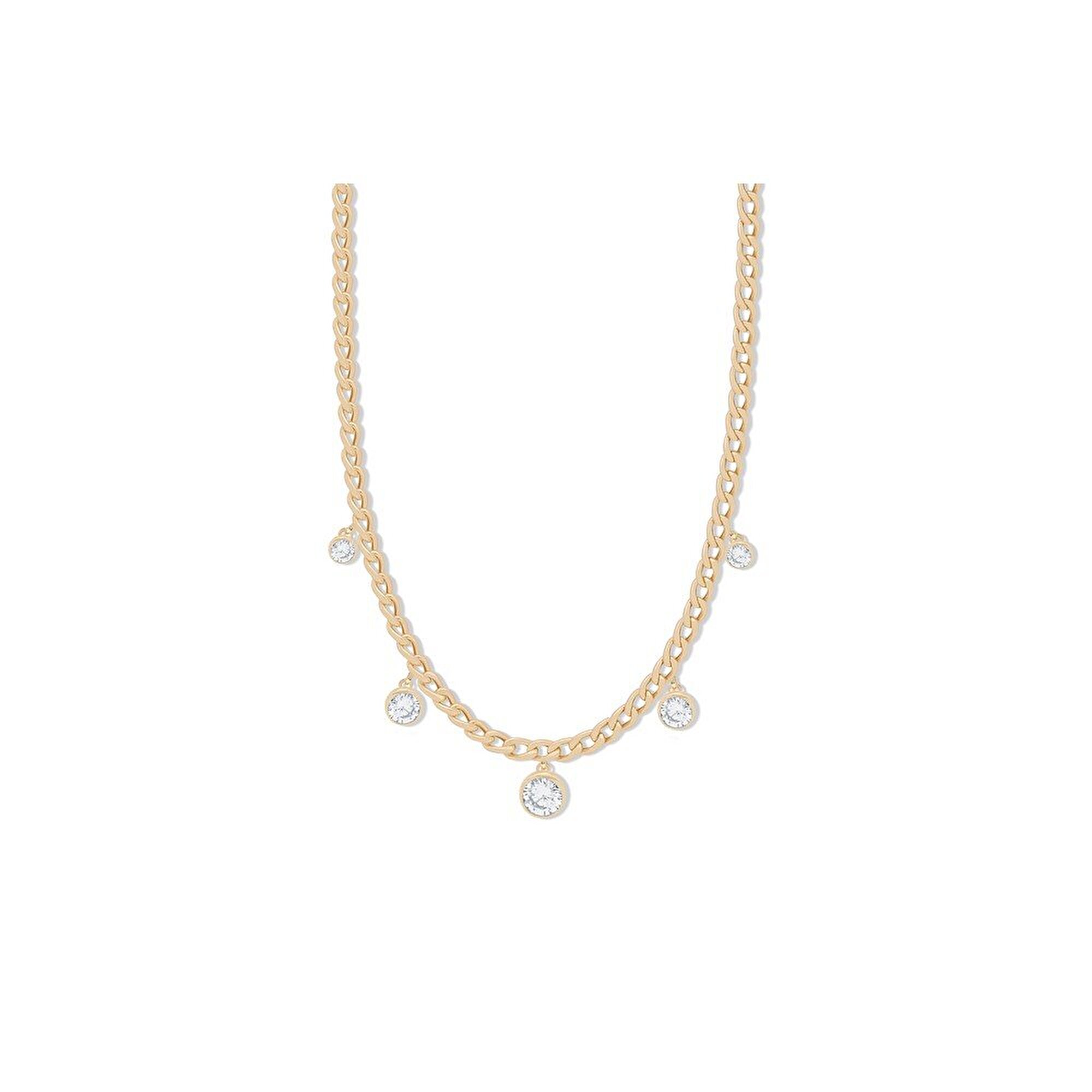 14 Ayar Sarı Altın Trend Choker Kolye