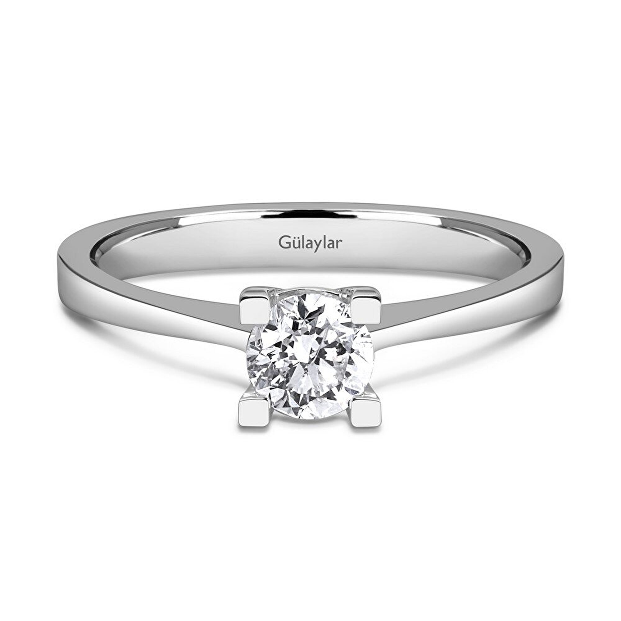 0,53 Karat Tektaş Pırlanta Yüzük