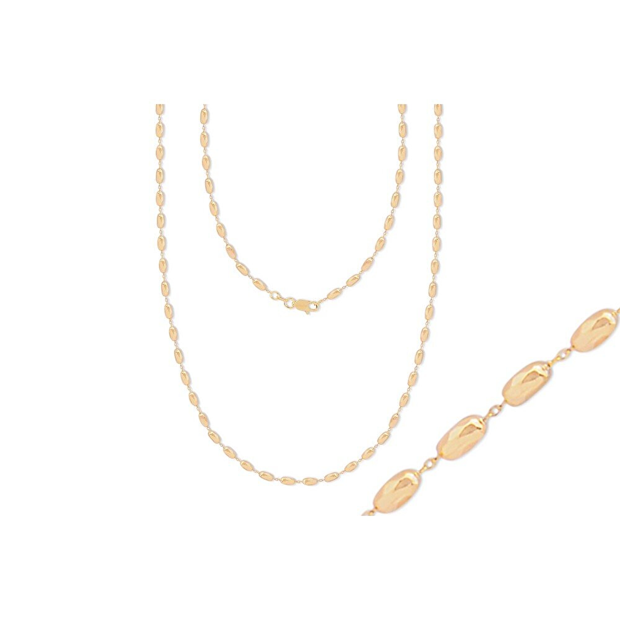 14 Ayar Sarı Altın Trend Zincir