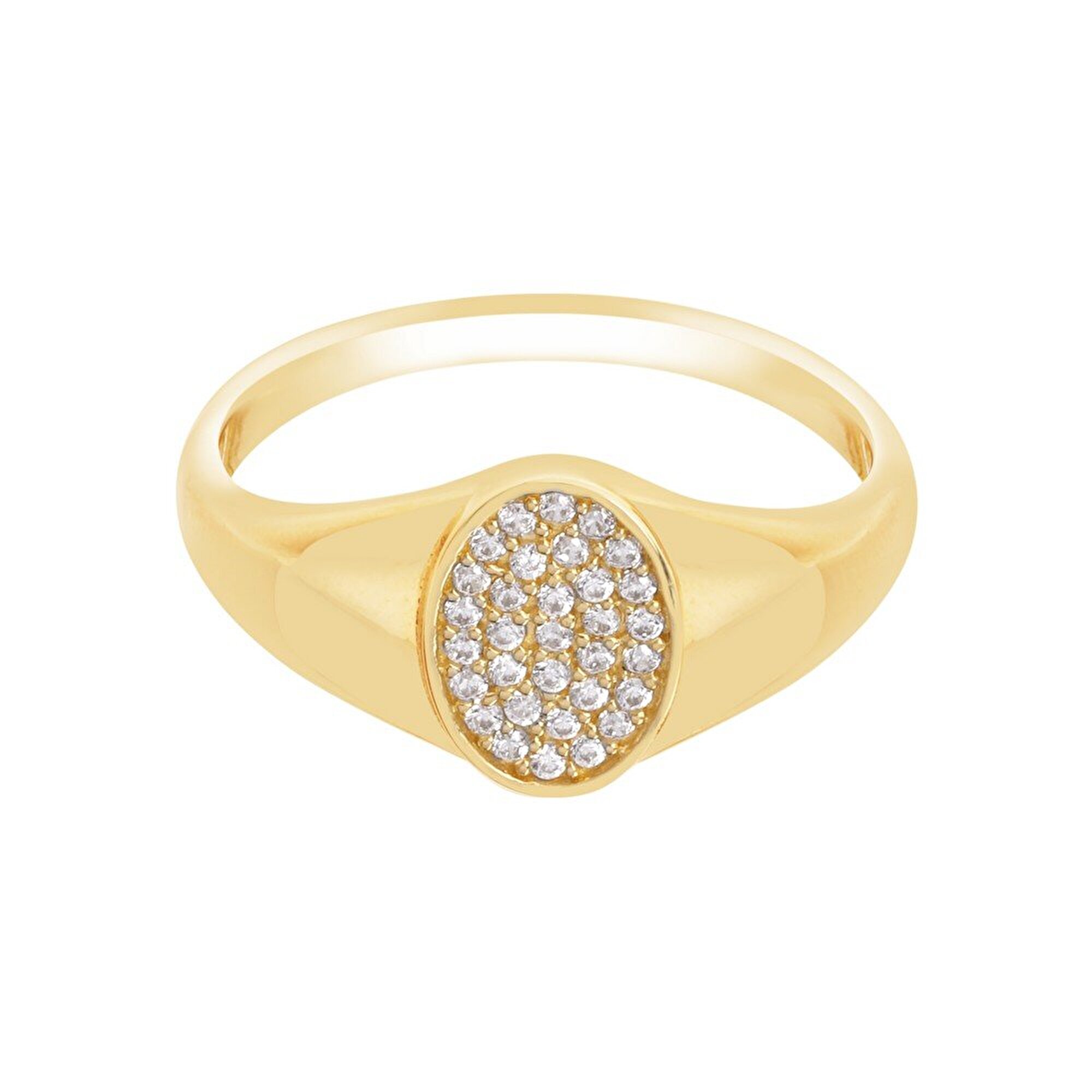 14 Ayar Sarı Altın Trend Şövalye Yüzük