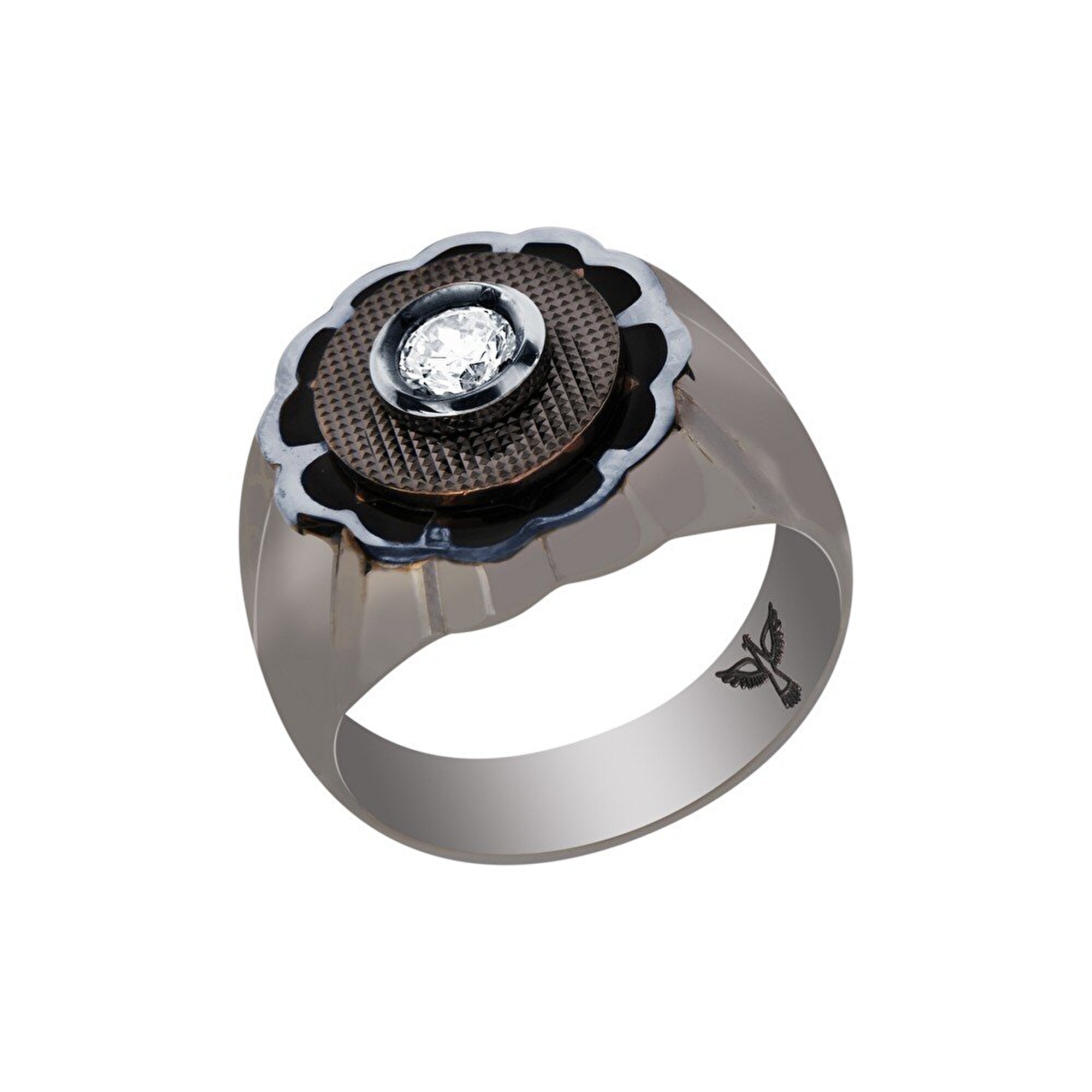 14 Ayar 3 Renkli Altın Erkek Yüzük