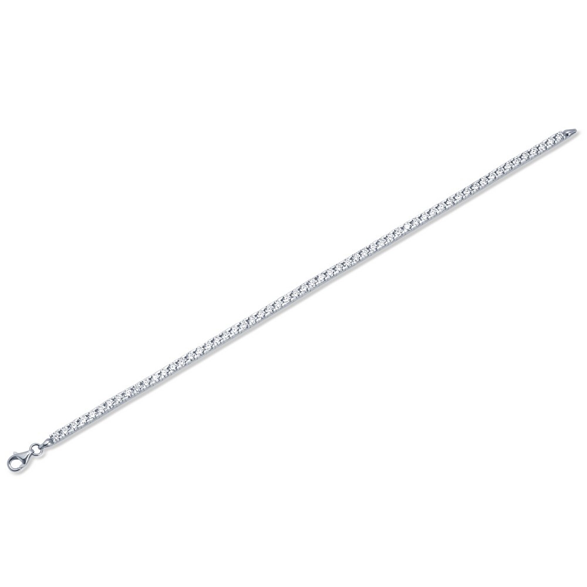 14 Ayar Beyaz Altın Su Yolu Bileklik