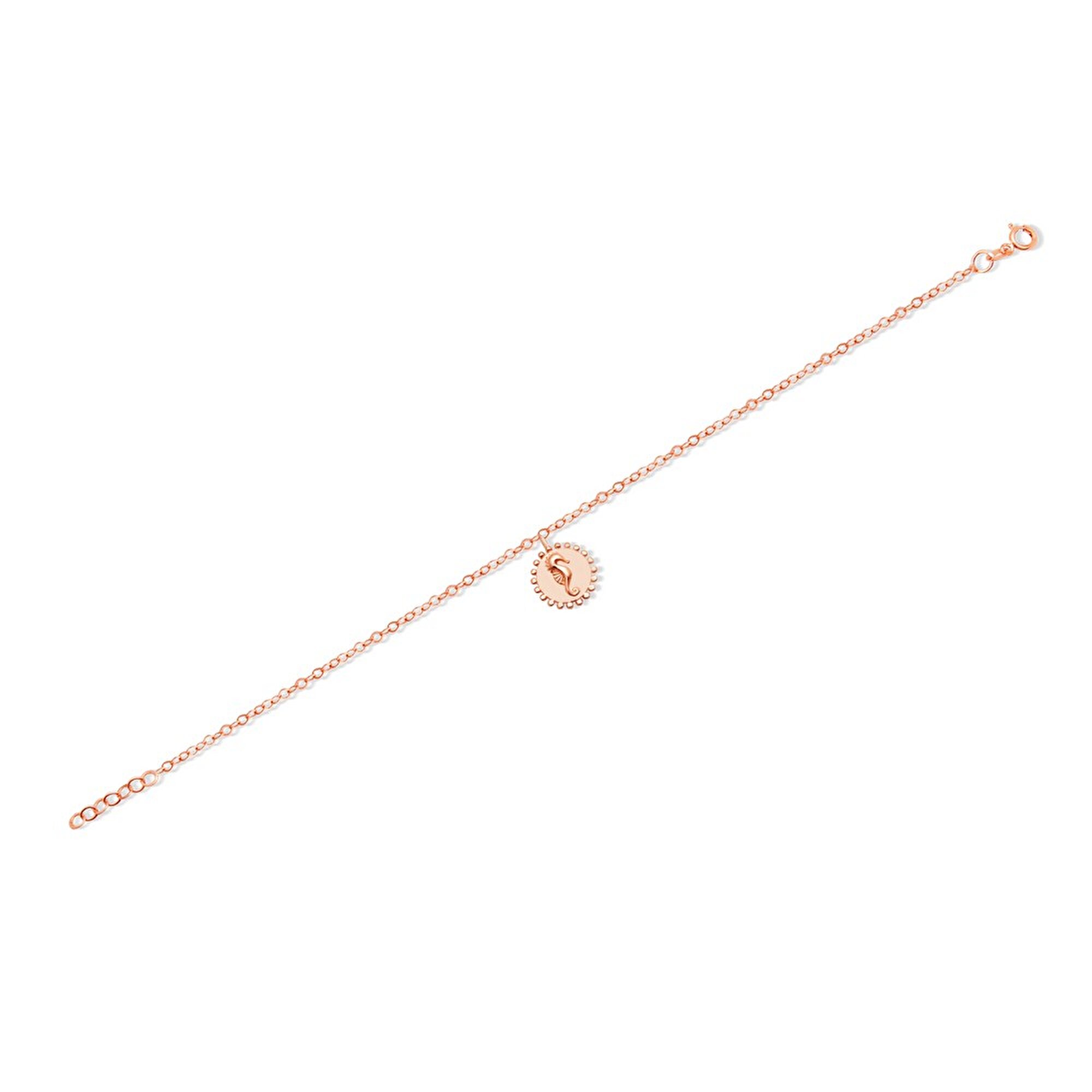 14 Ayar Rose Altın Denizatı Halhal