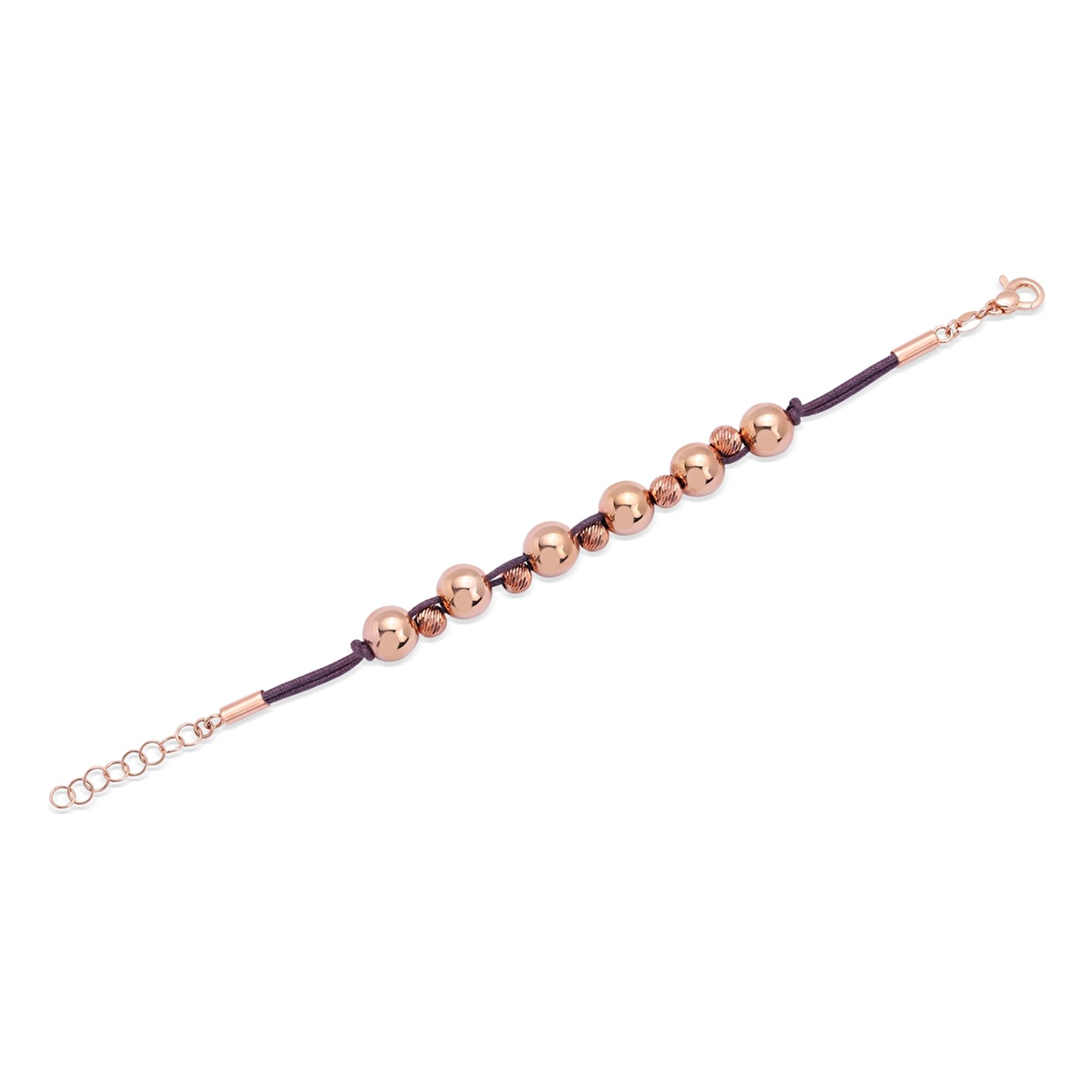 14 Ayar Rose Altın İpli Bileklik