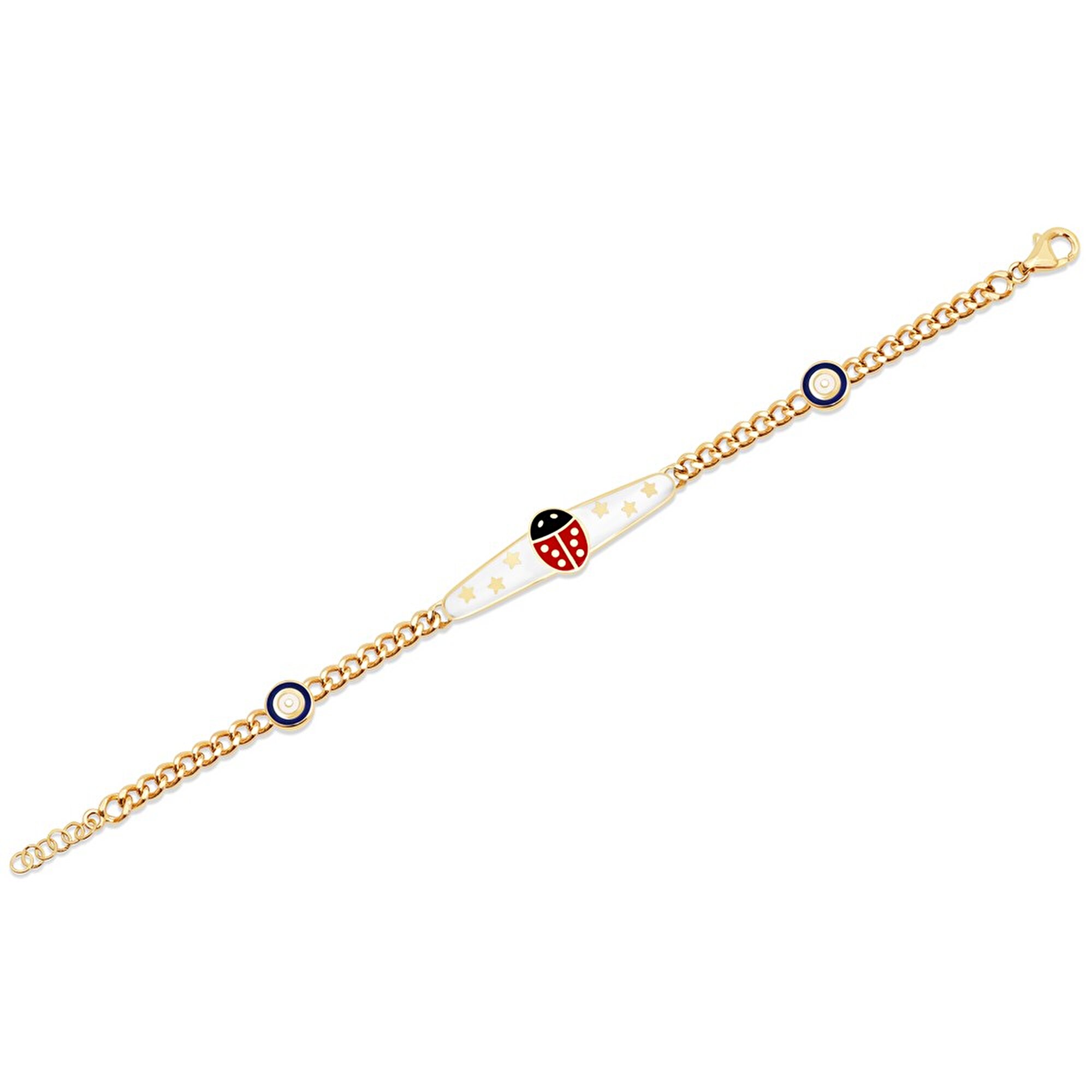 14 Ayar Sarı Altın Çocuk Bileklik