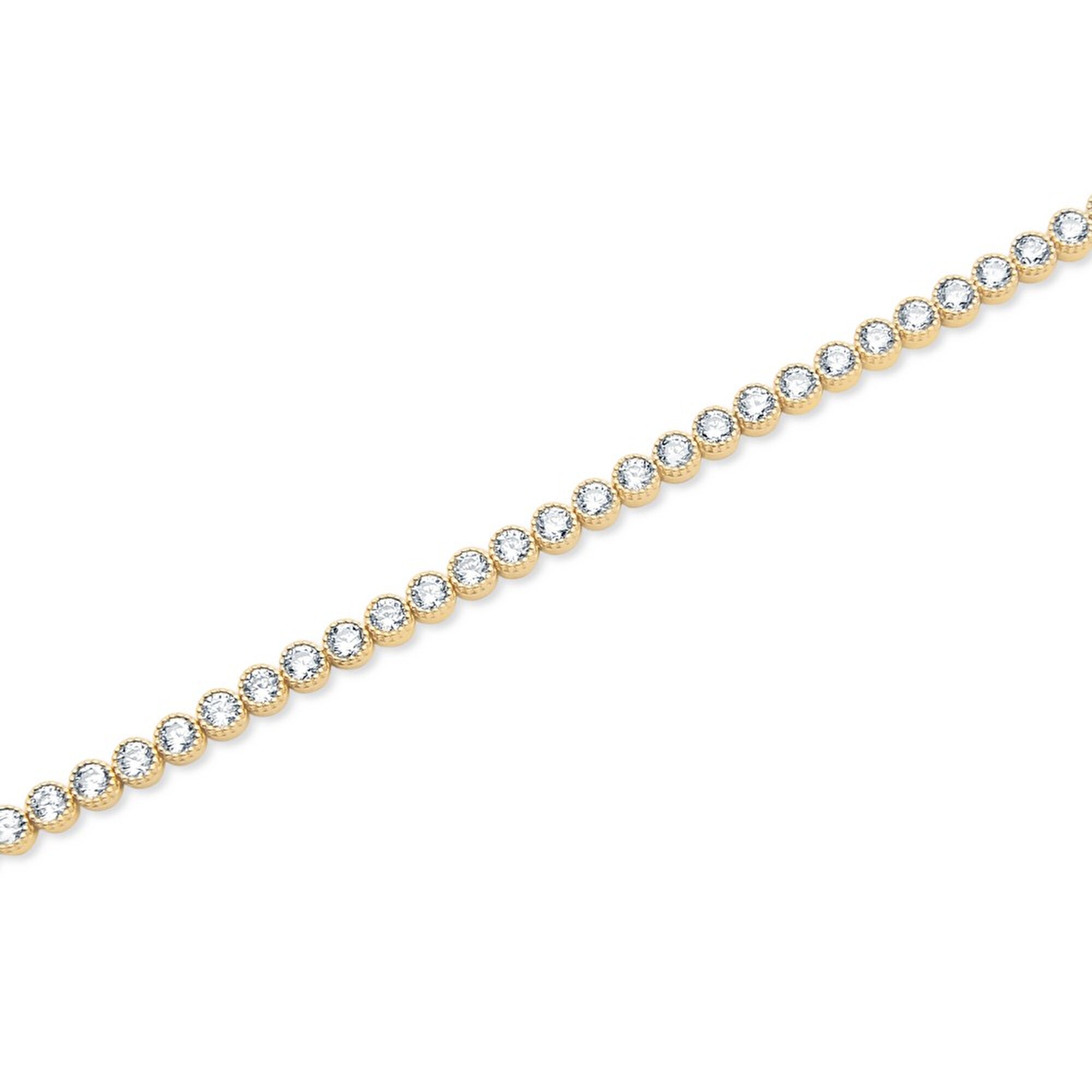 14 Ayar Sarı Altın Su Yolu Bileklik