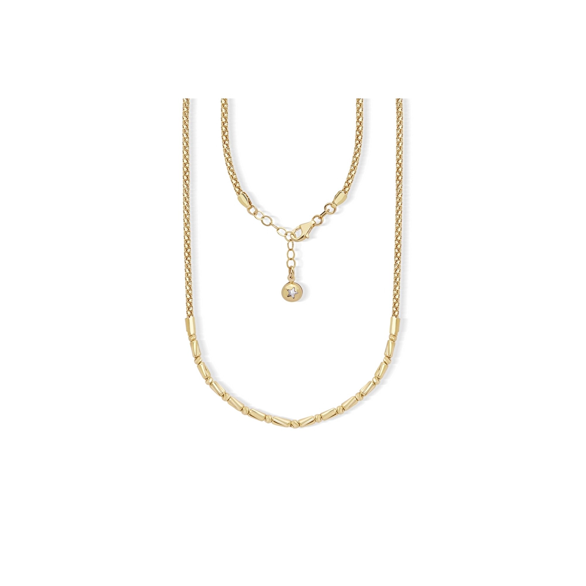 14 Ayar Sarı Altın Toplu Kolye