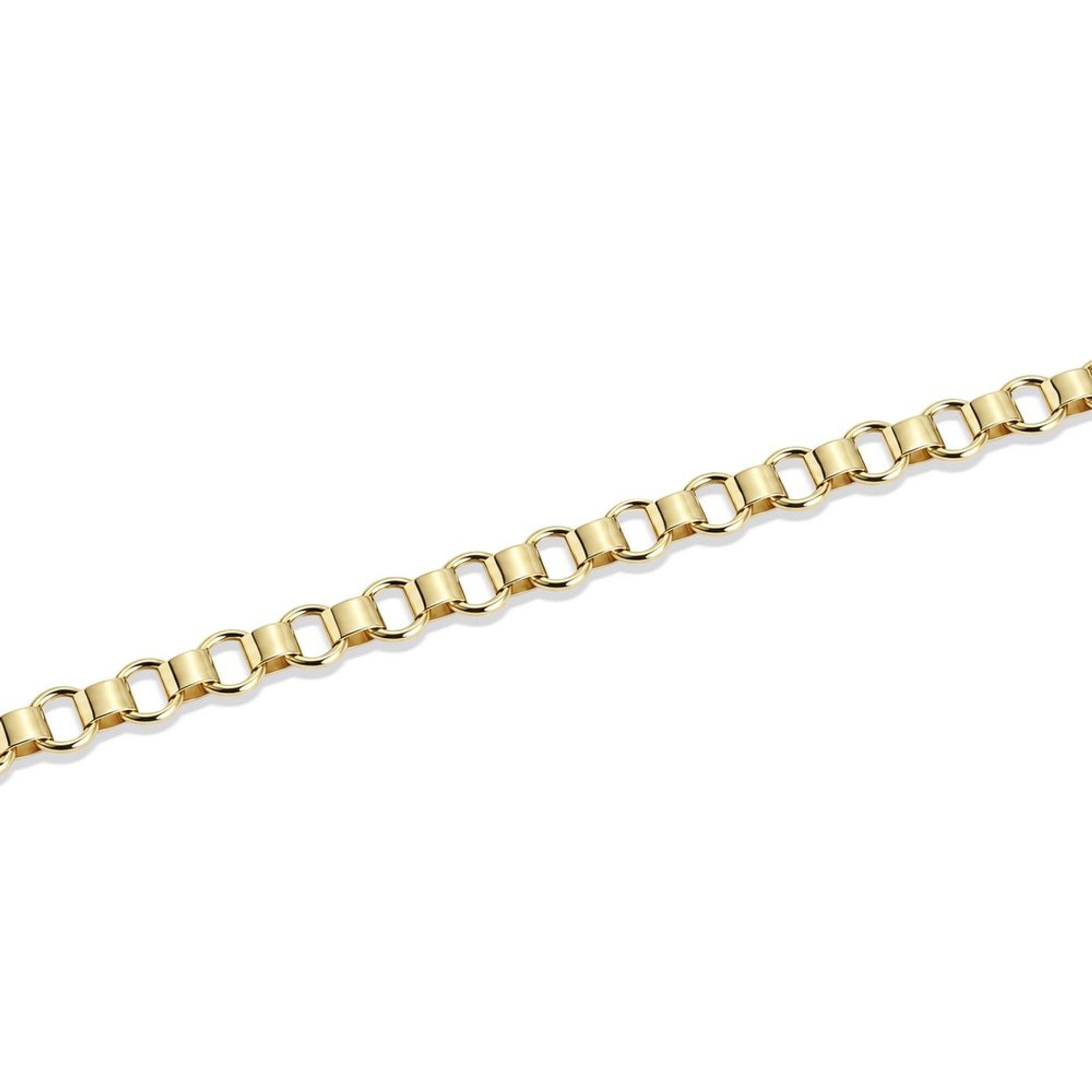 14 Ayar Sarı Altın Trend Bileklik