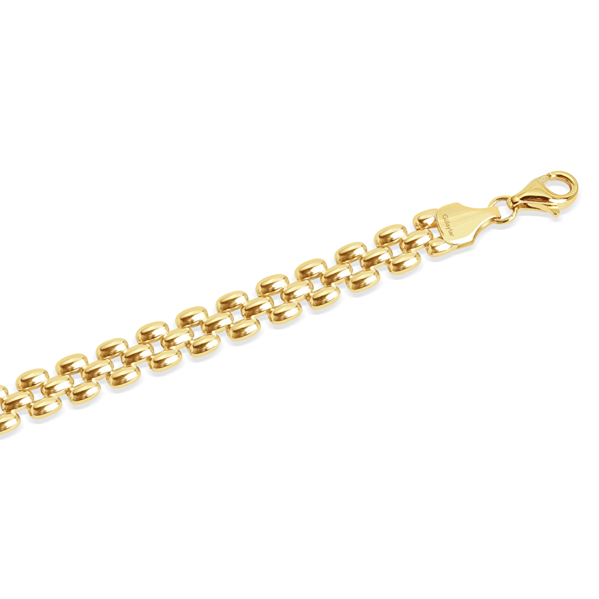 14 Ayar Sarı Altın Zincir Bileklik