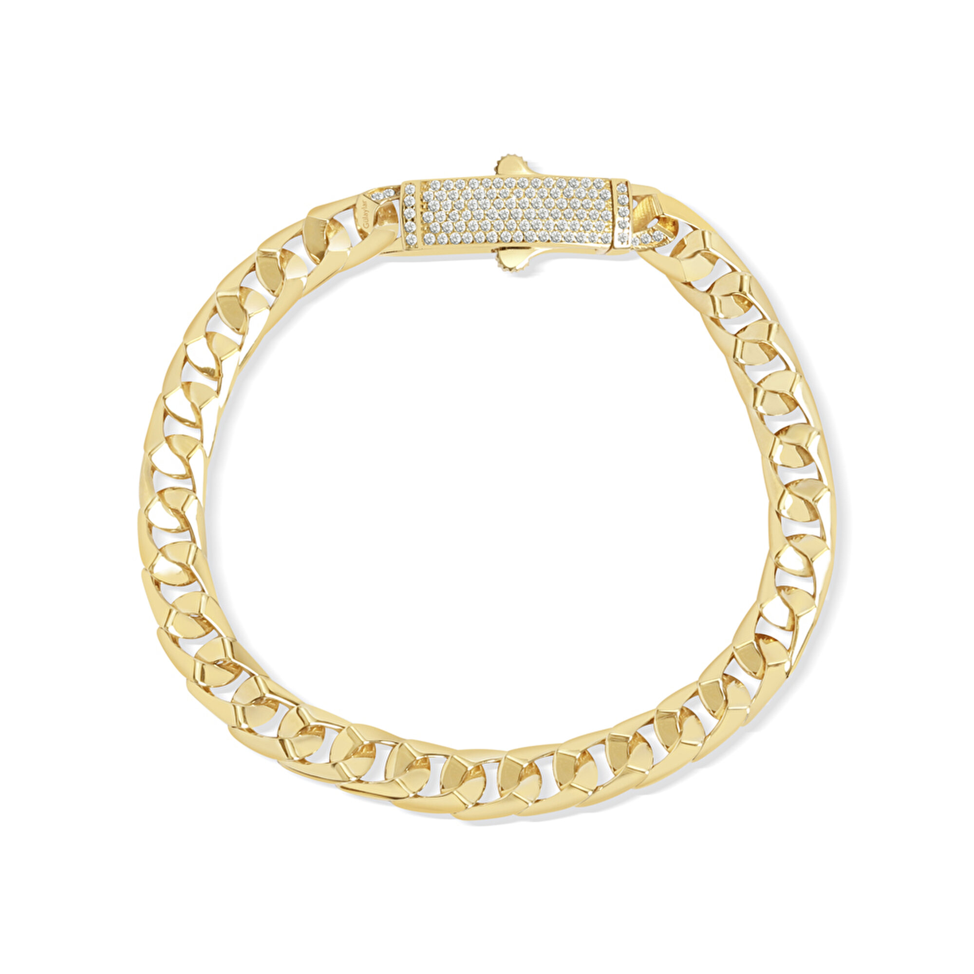 14 Ayar Sarı Altın Gurmet Zincir Bileklik