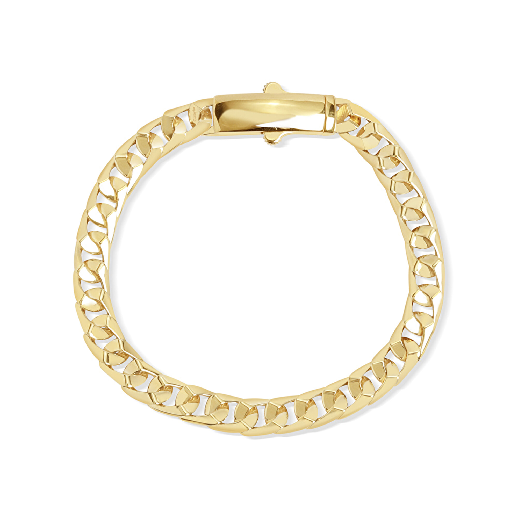 14 Ayar Sarı Altın Gurmet Zincir Bileklik