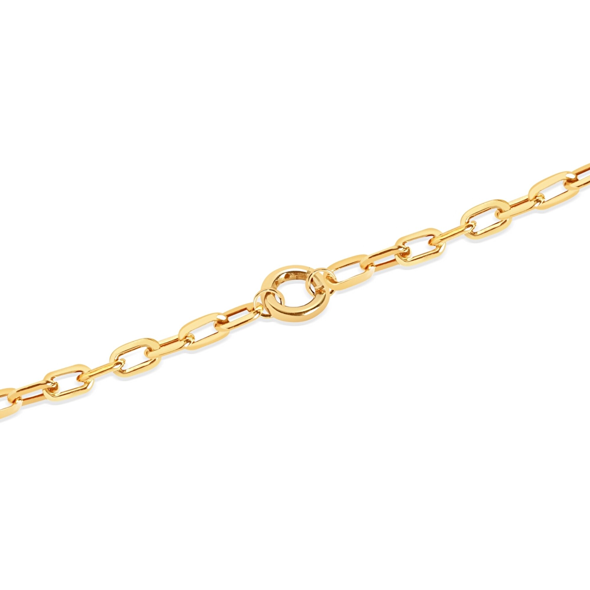 14 Ayar Sarı Altın Zincir Bileklik