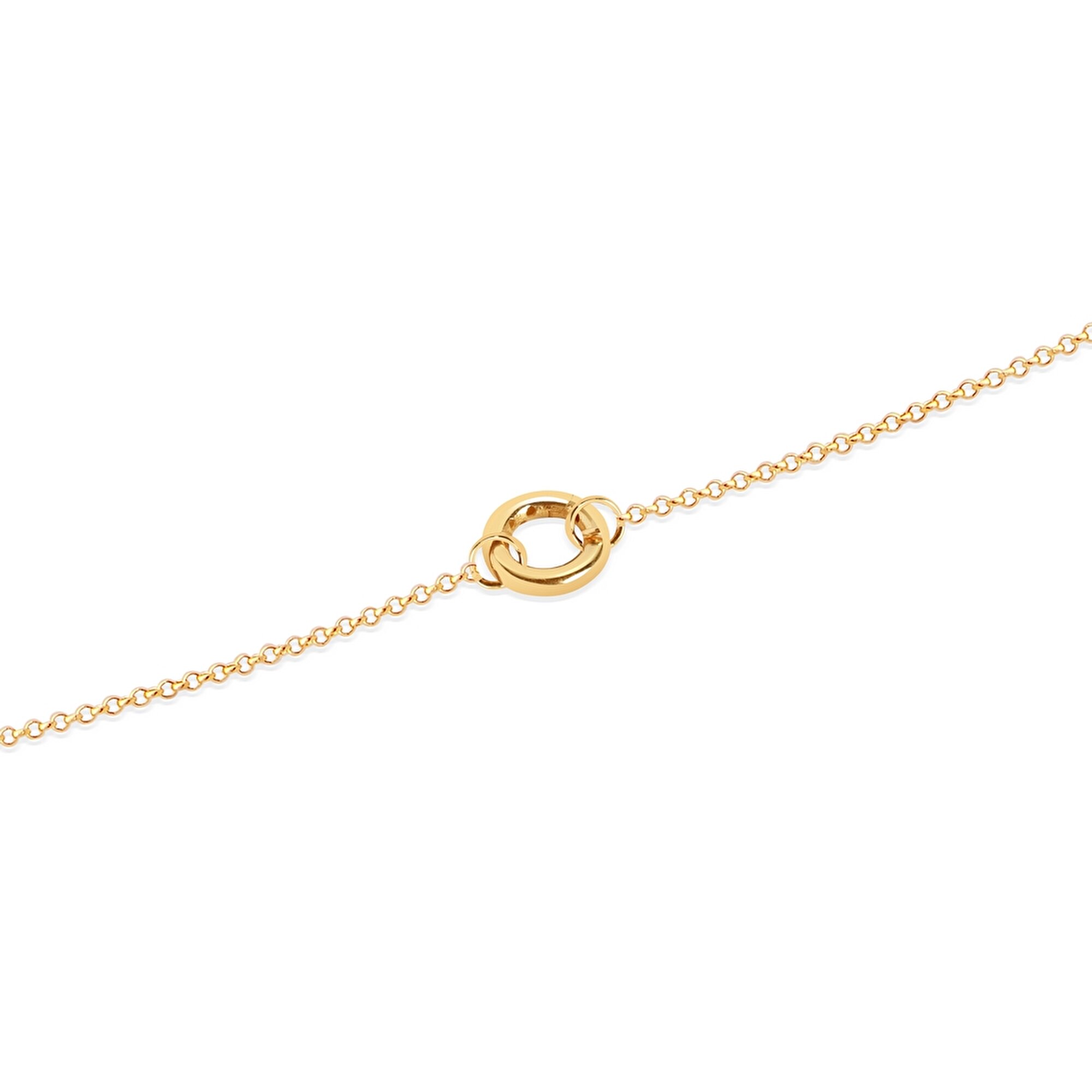 14 Ayar Sarı Altın Zincir Bileklik