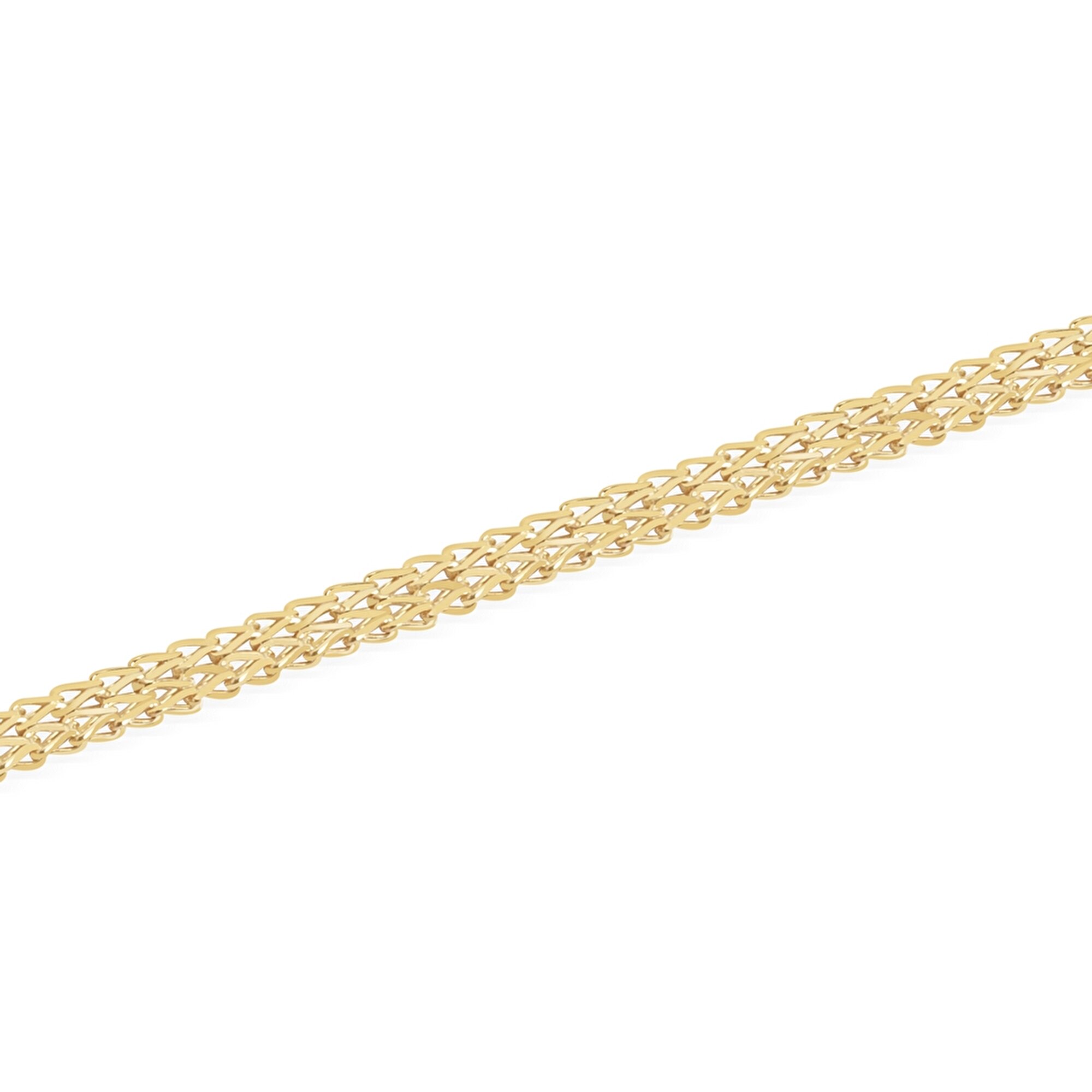 14 Ayar Sarı Altın Zincir Bileklik