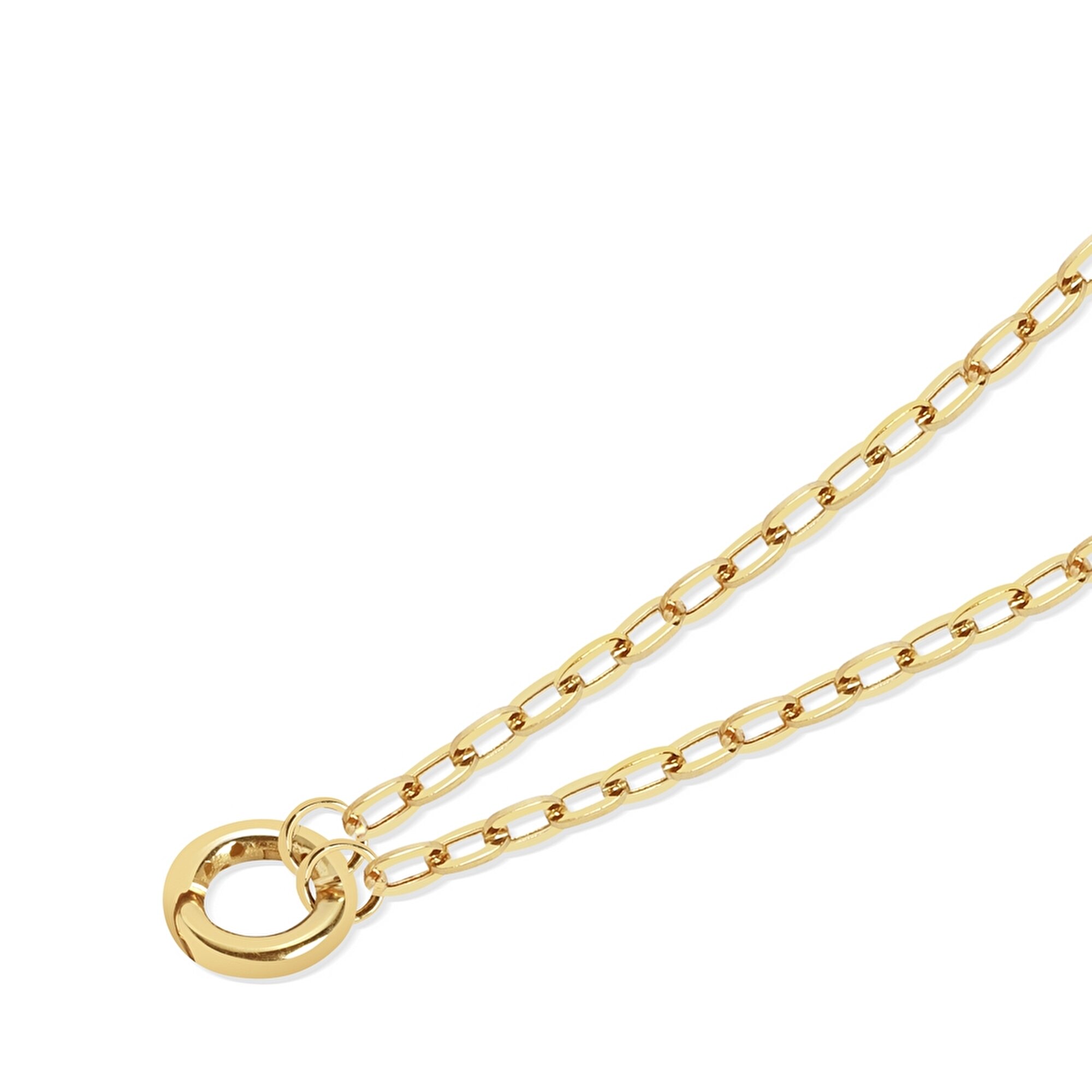 14 Ayar Sarı Altın Zincir Kolye