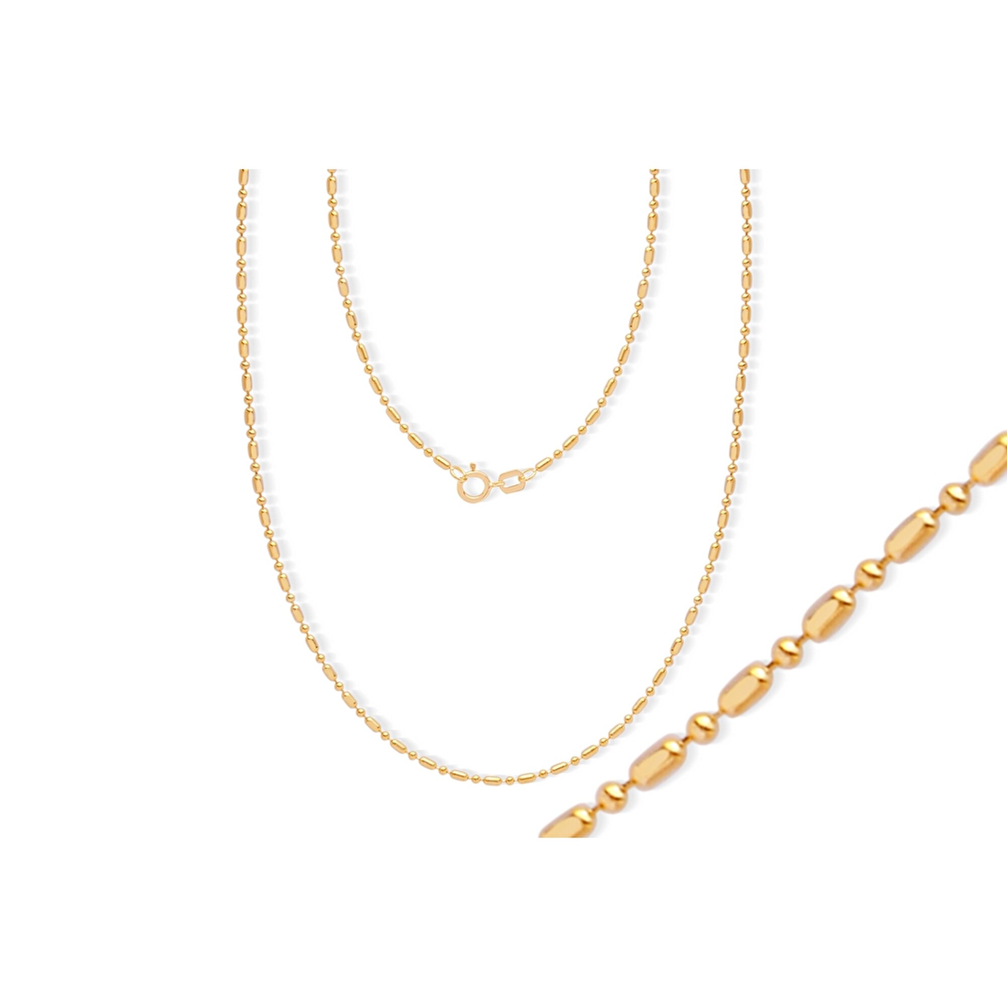 14 Ayar Sarı Altın Trend Zincir