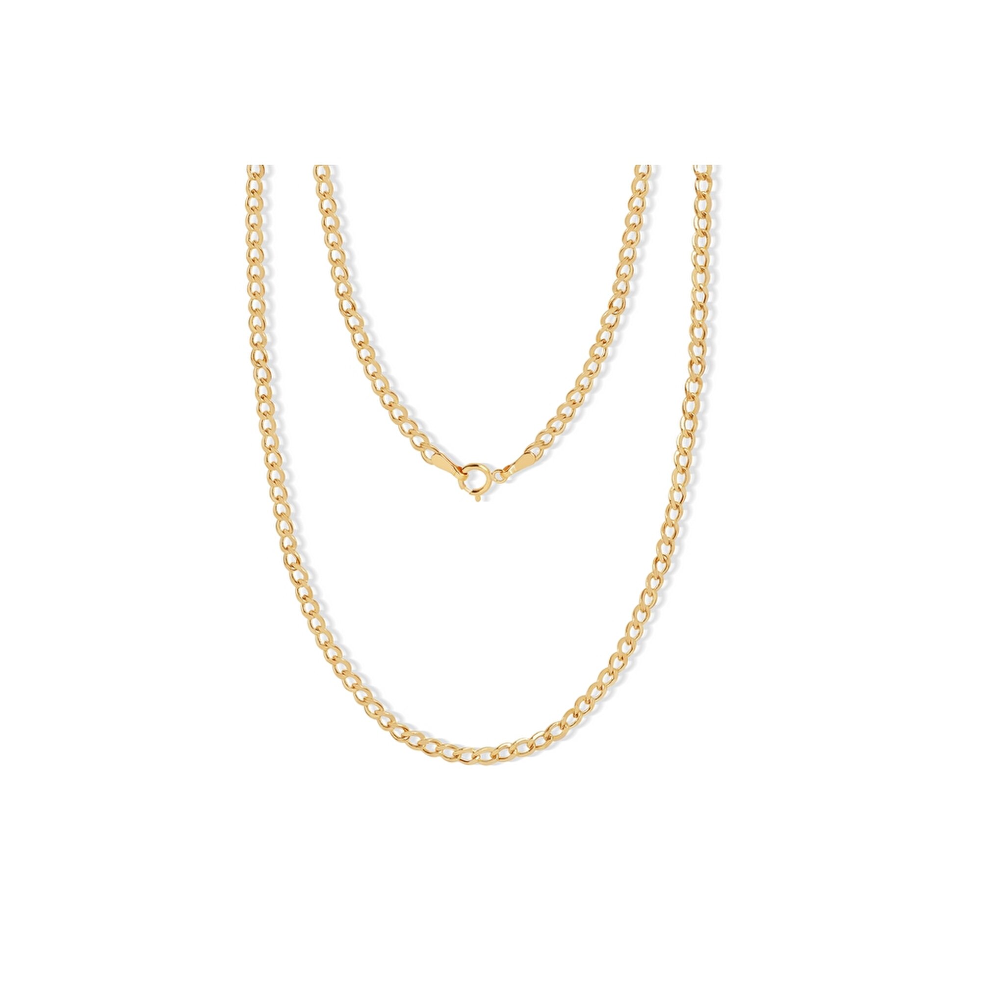 14 Ayar Sarı Altın Trend Zincir