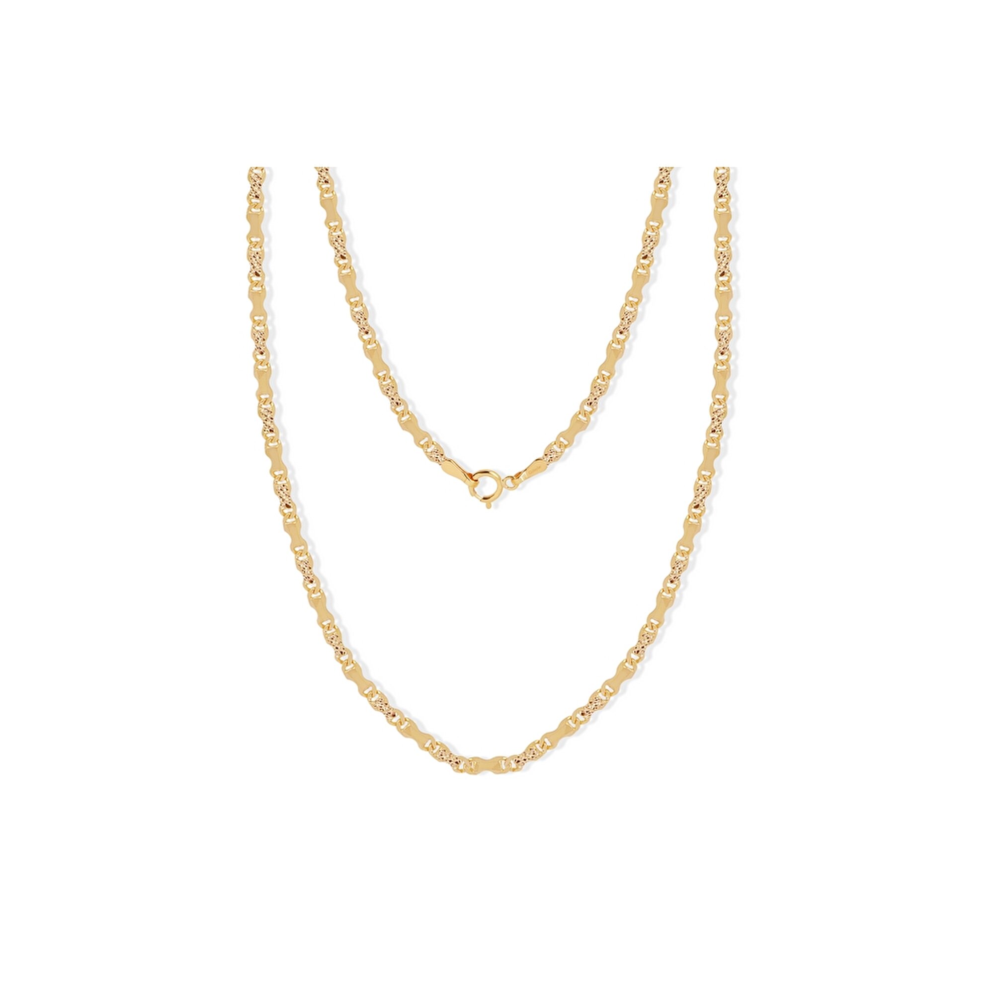 14 Ayar Sarı Altın Trend Zincir