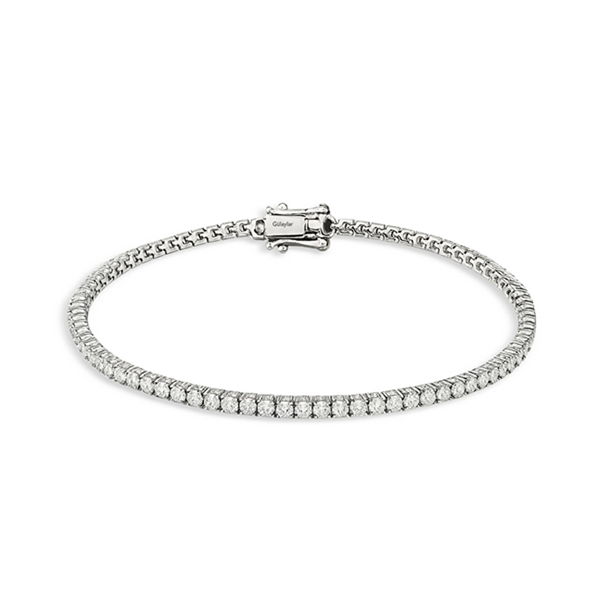 1,50 Karat Suyolu Pırlanta Bileklik