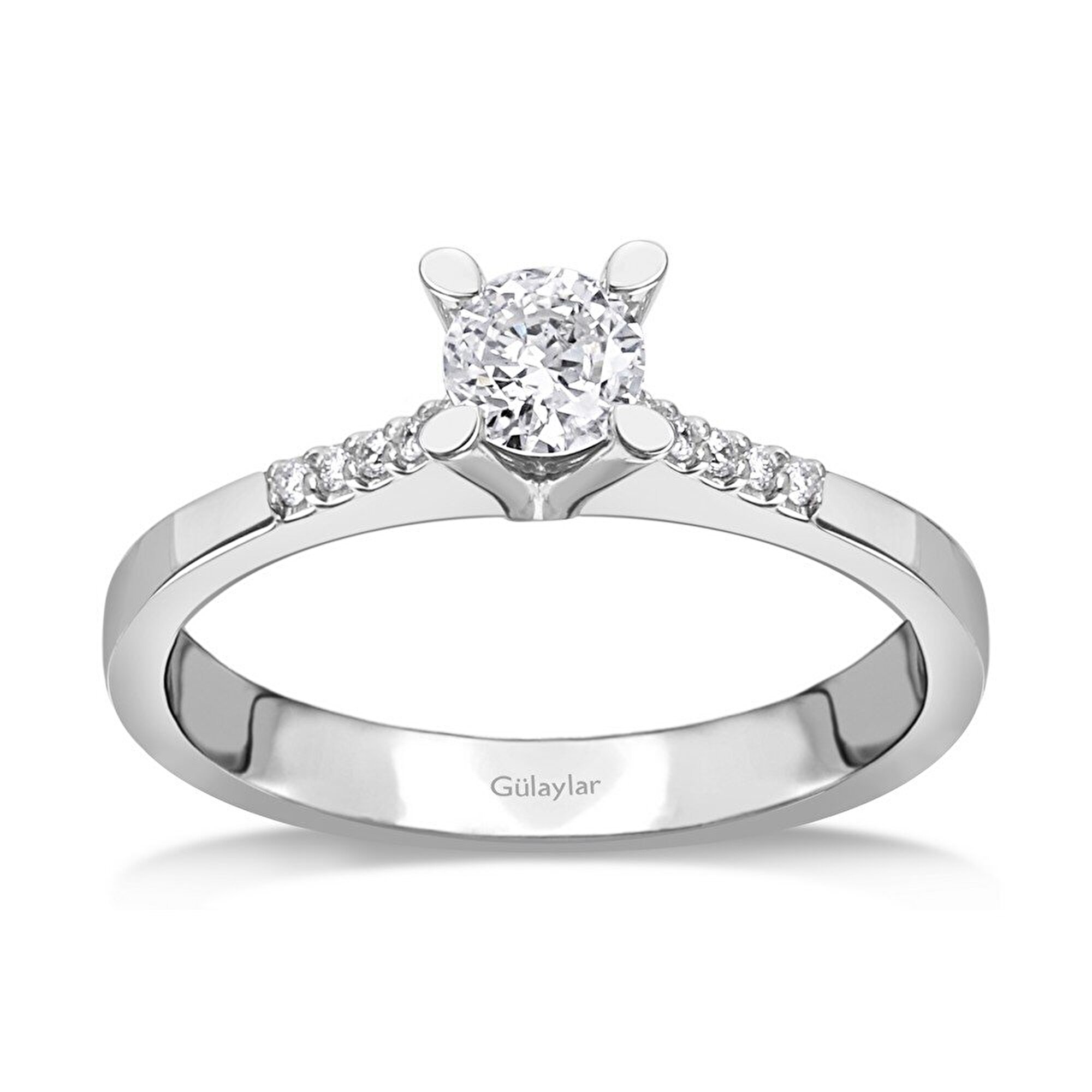 0,27 Karat Tektaş Pırlanta Yüzük