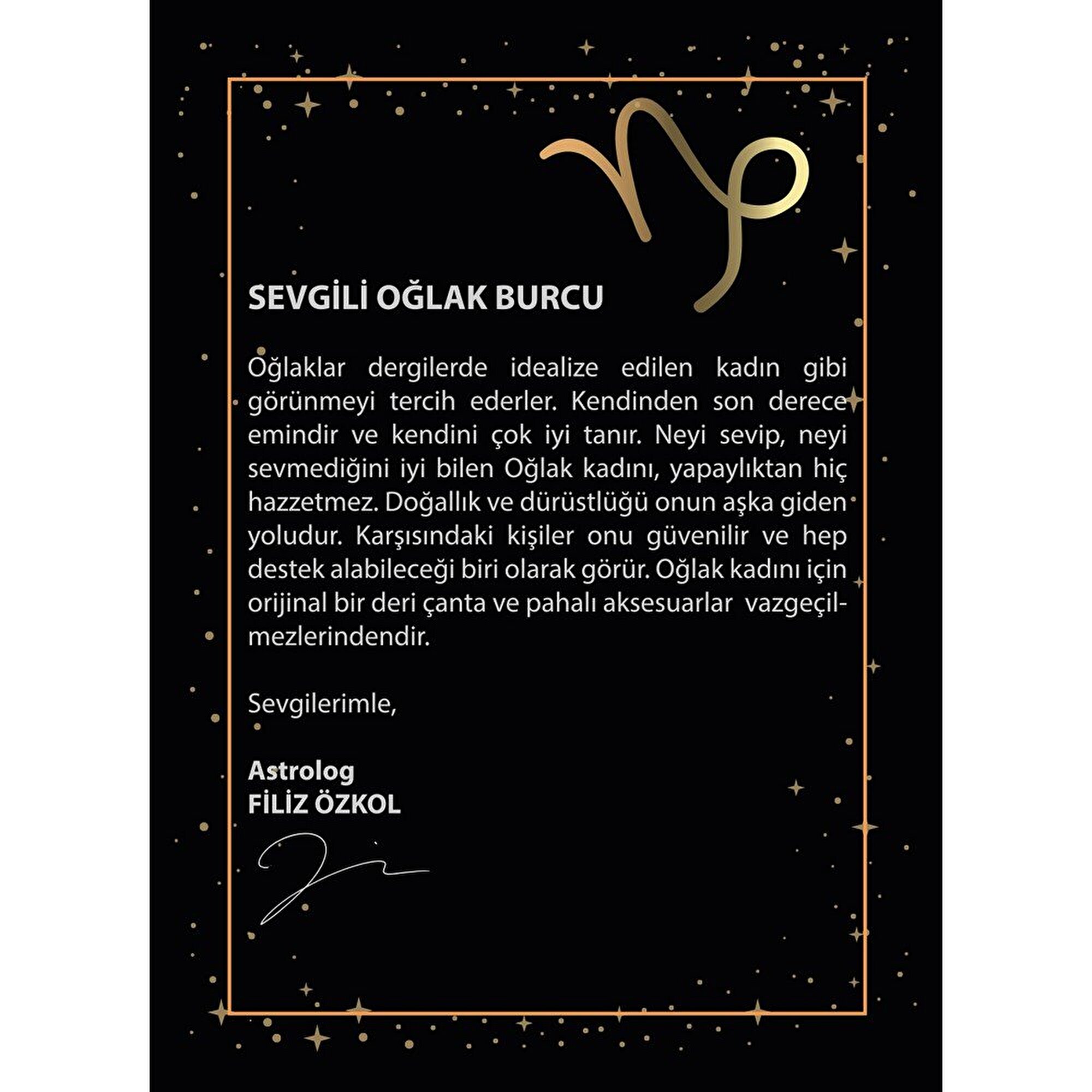 14 Ayar Sarı Altın Oğlak Burç Küpe