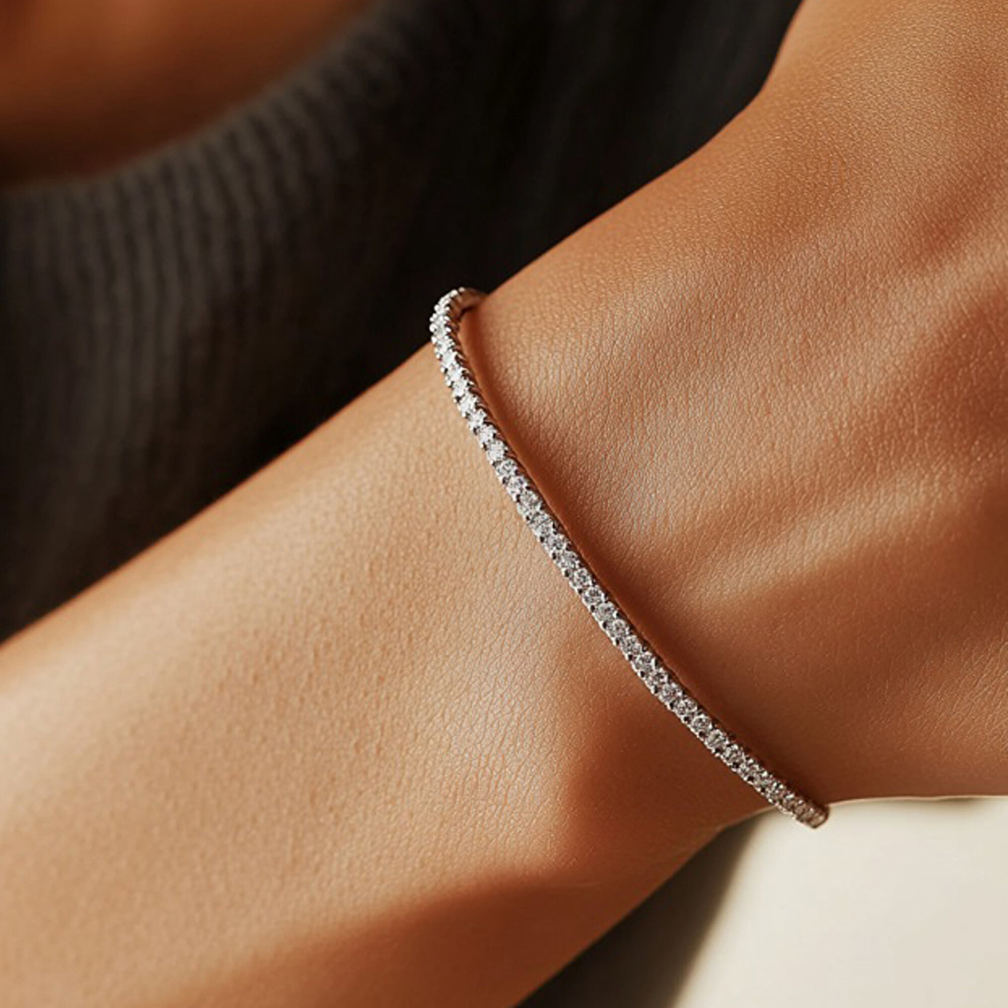 2,01 Karat Suyolu Pırlanta Bileklik