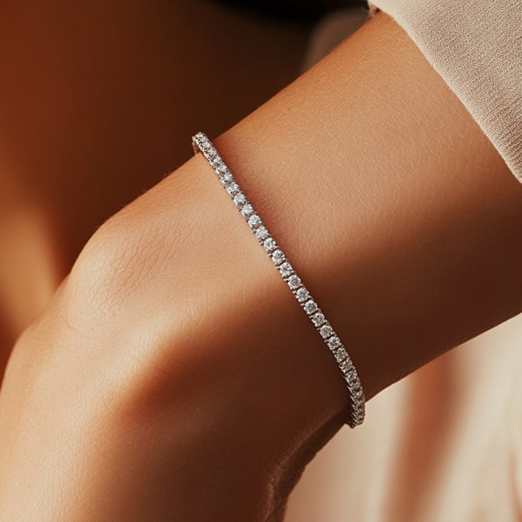 2,01 Karat Suyolu Pırlanta Bileklik