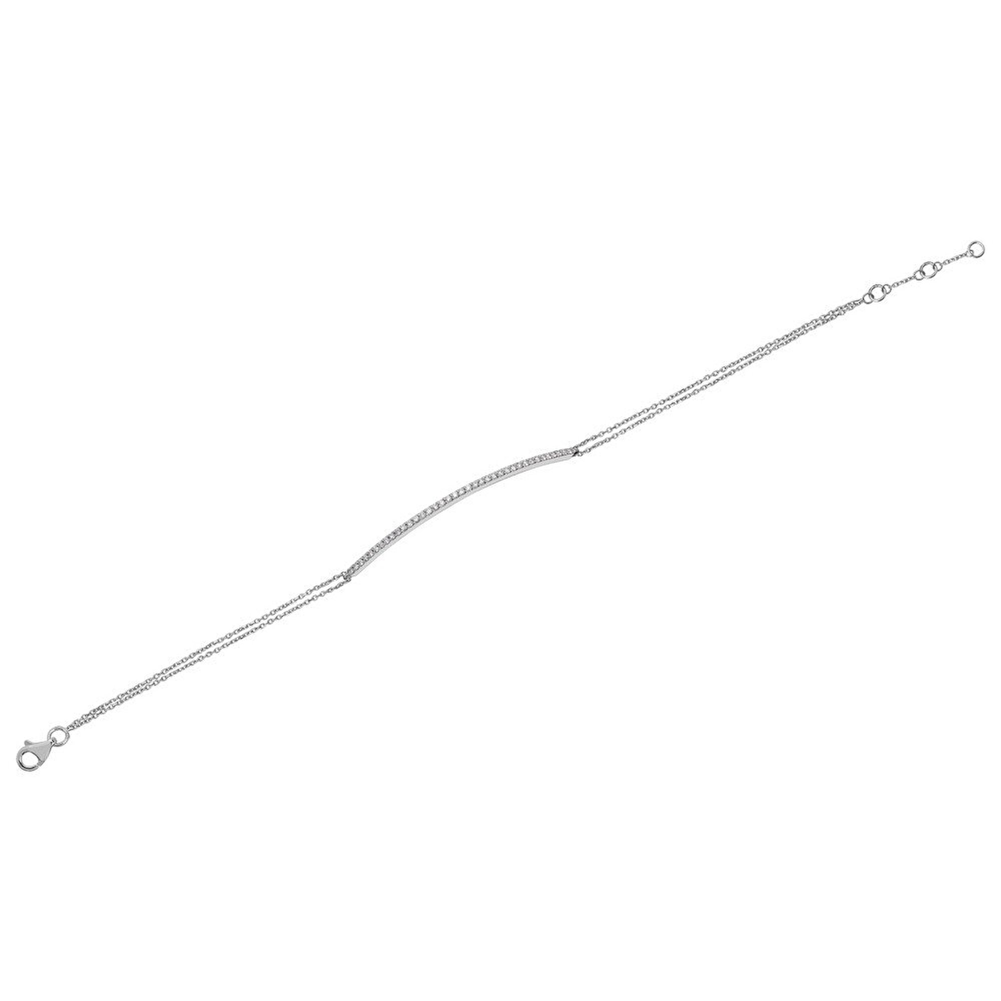 0,22 Karat Su Yolu Pırlanta Bileklik