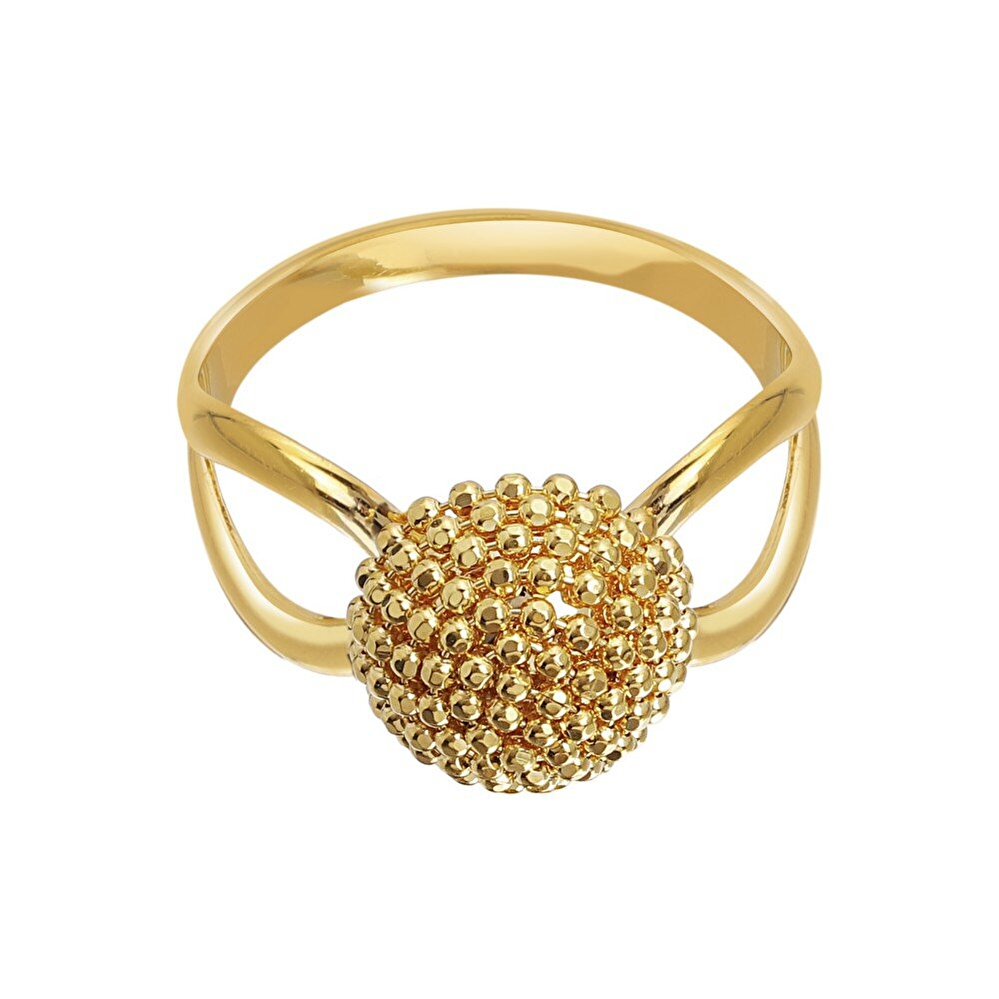 22 Ayar Sarı Altın Toplu Yüzük