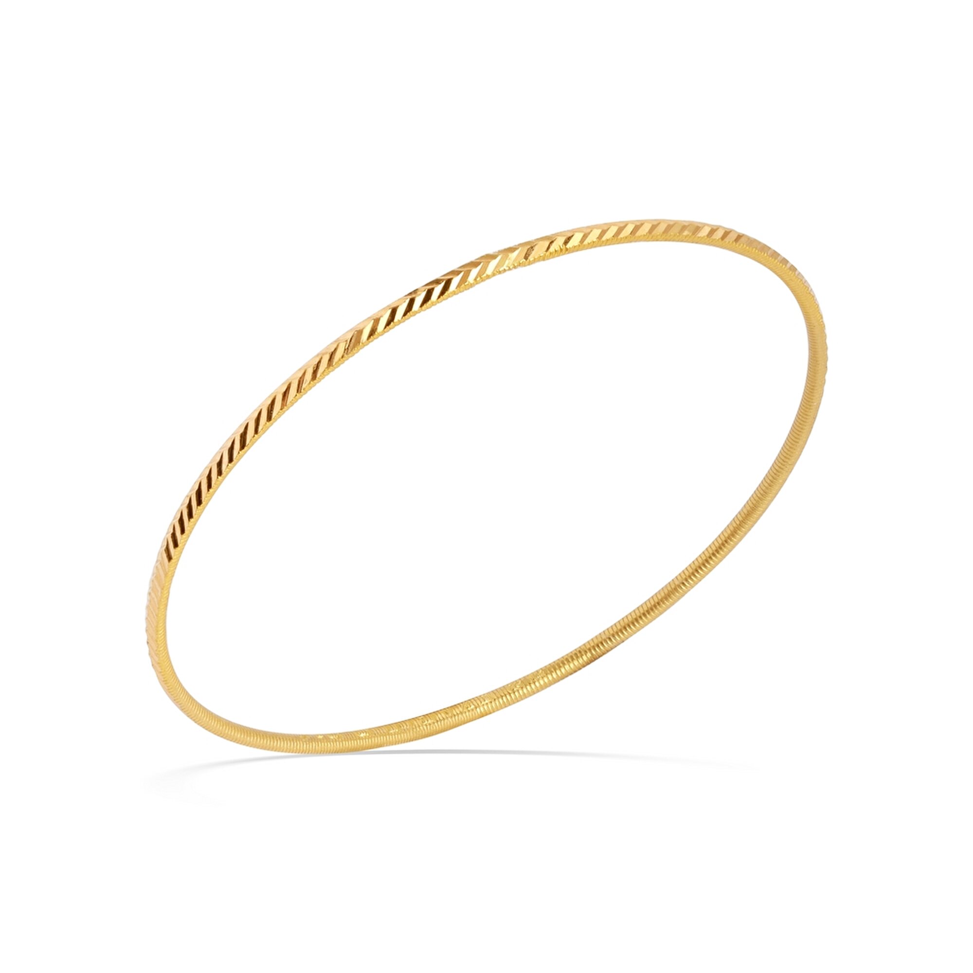 22 Ayar Sarı Altın Ajda Bilezik