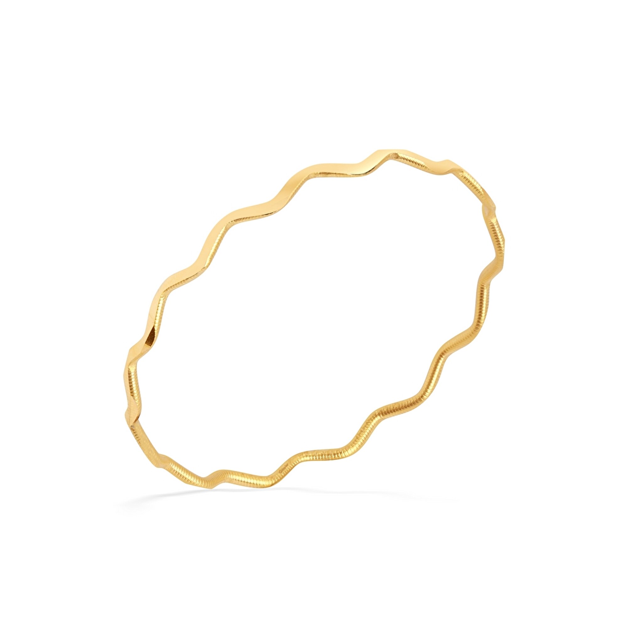 22 Ayar Sarı Altın Ajda Bilezik