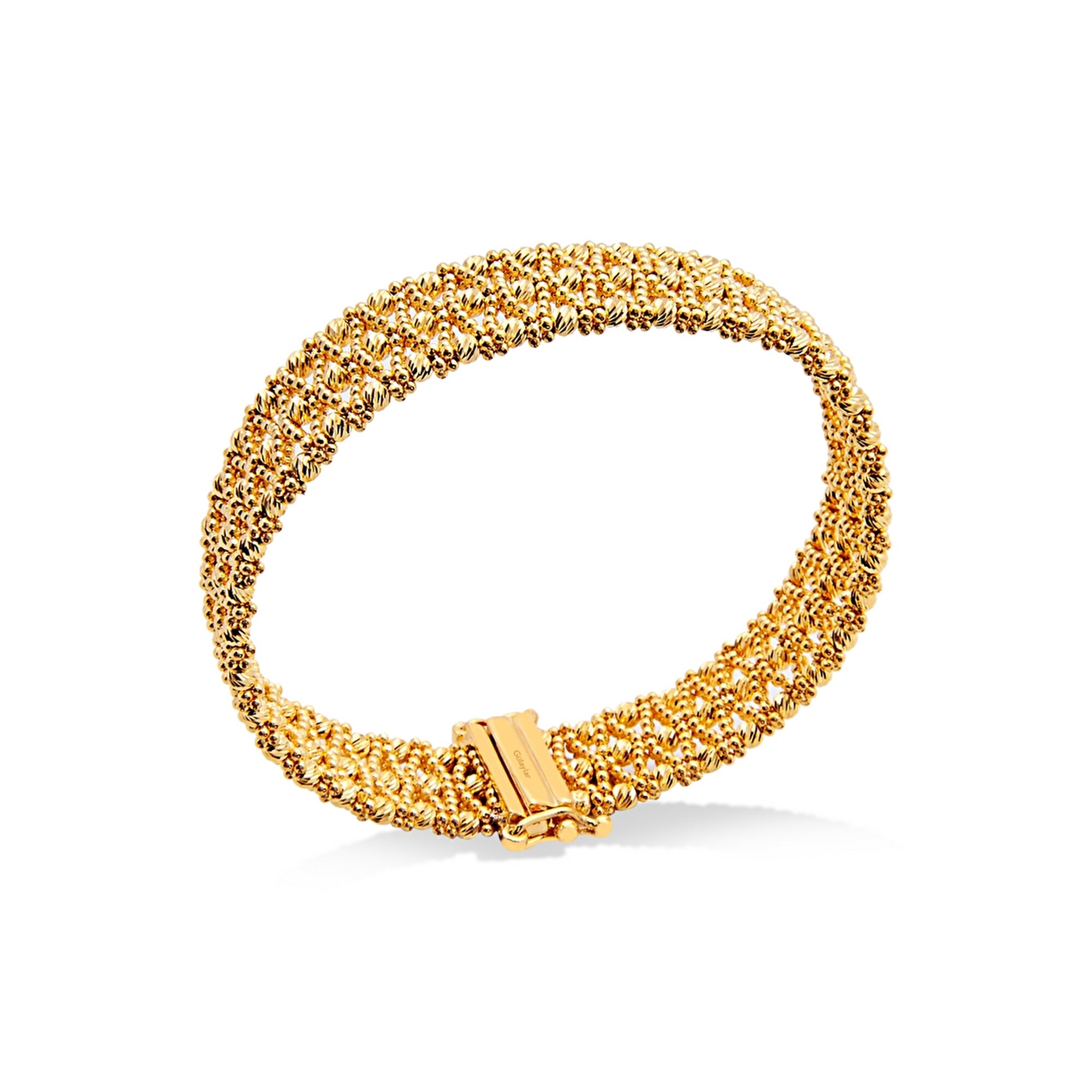 22 Ayar Sarı Altın Dorika Bilezik