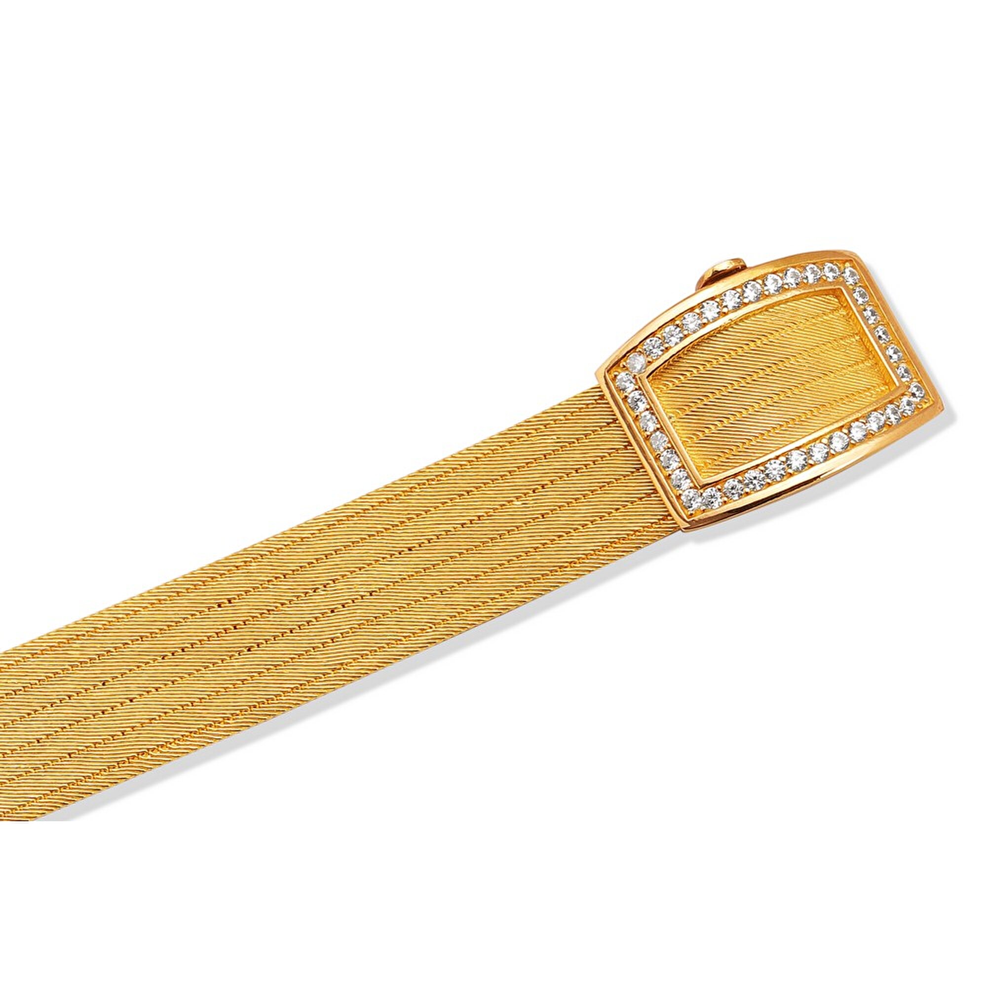 22 Ayar Sarı Altın Trabzon Hasır Bileklik