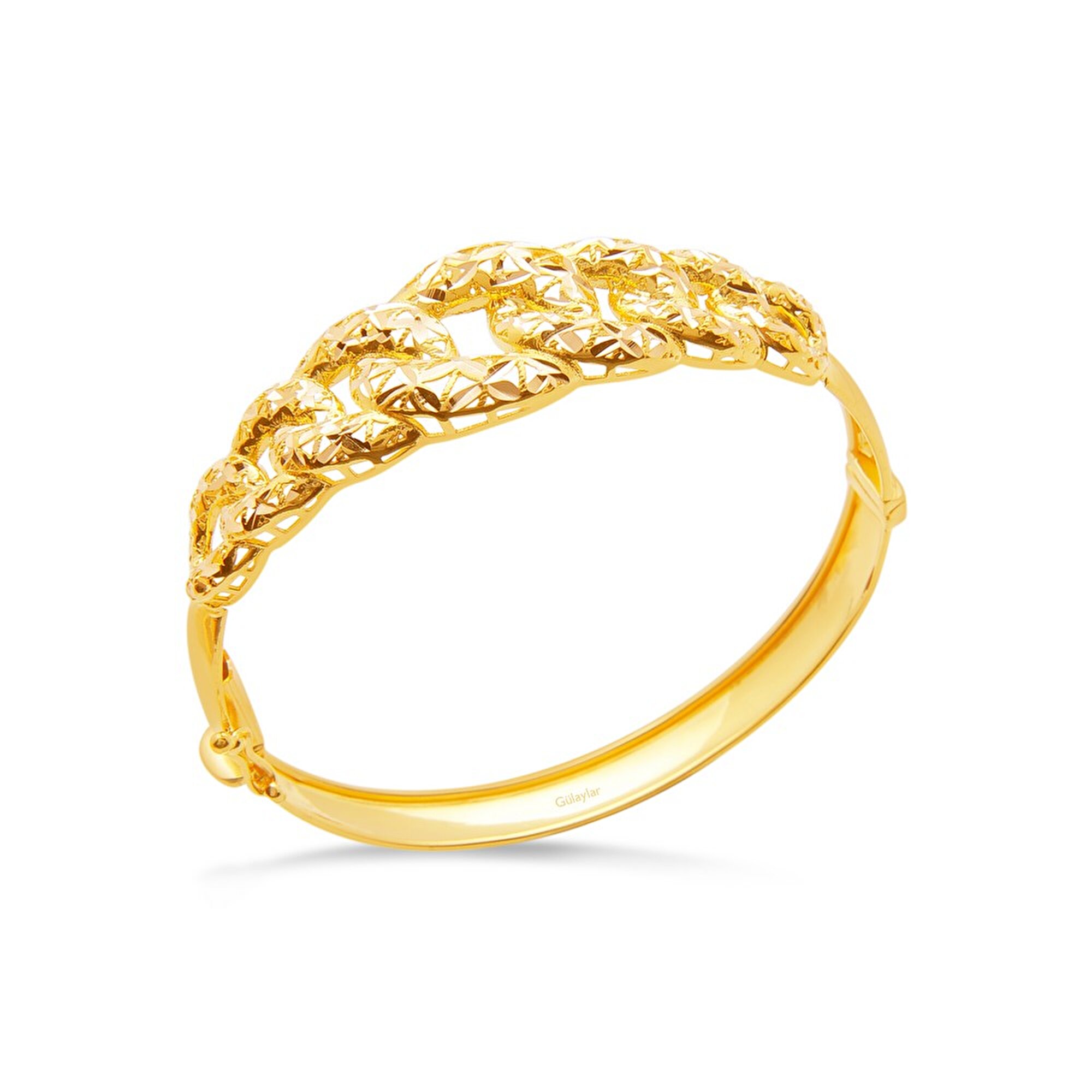 22 Ayar Sarı Altın Zincir Bilezik